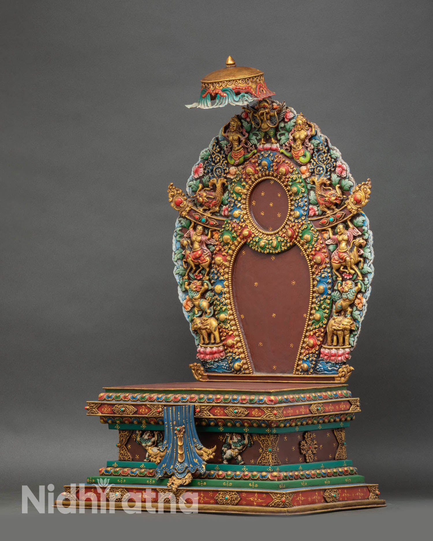 Handcrafted Throne | Elevate and Enhance Statue Presence