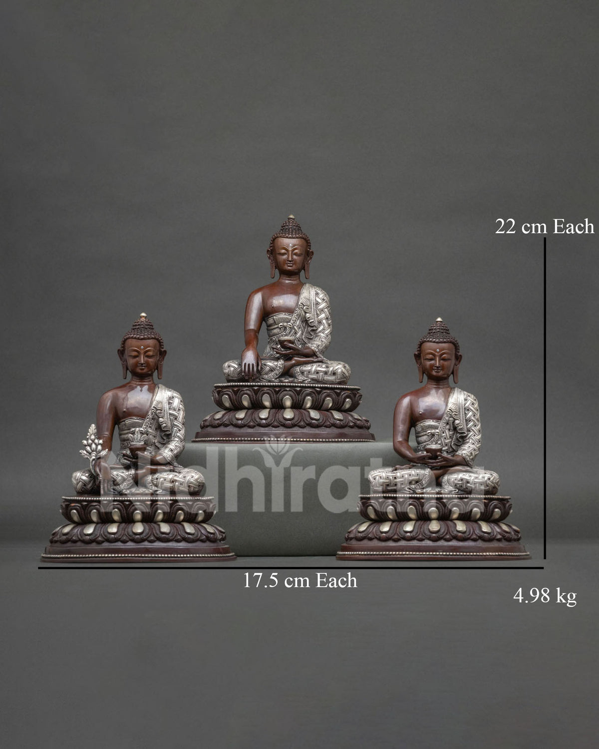 Three Buddha Set
