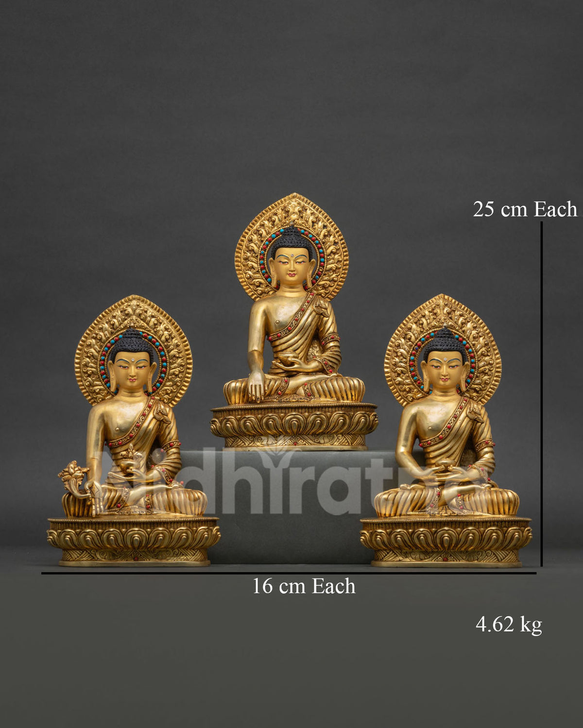 Three Buddha Set