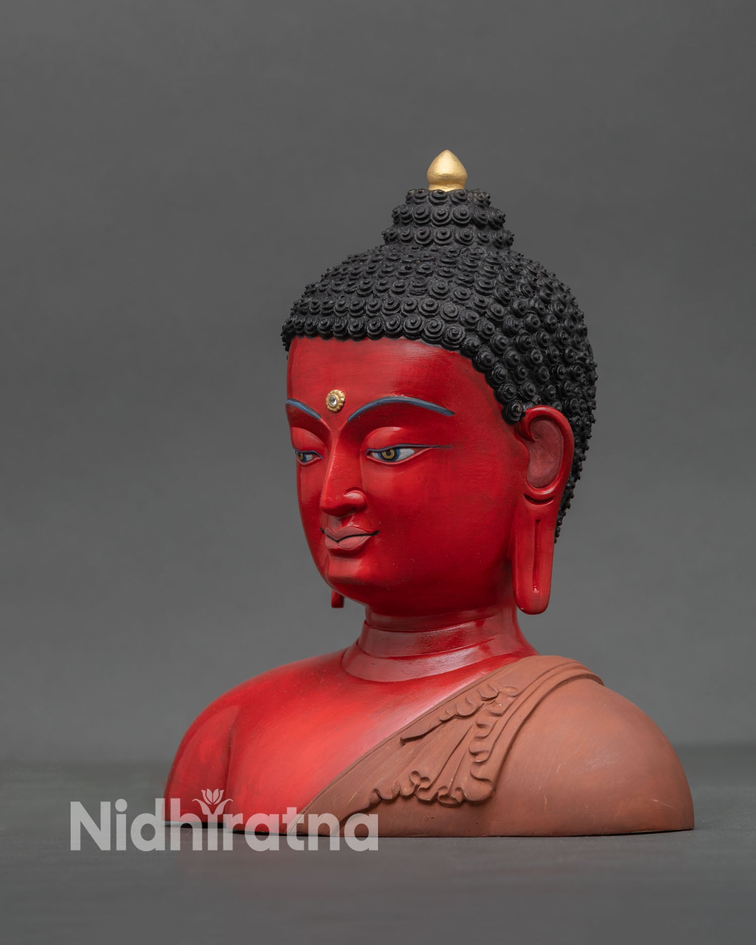 Buddha sculpture for home decor meditation yoga room and altar space symbolizing tranquility mindfulness and spiritual awakening