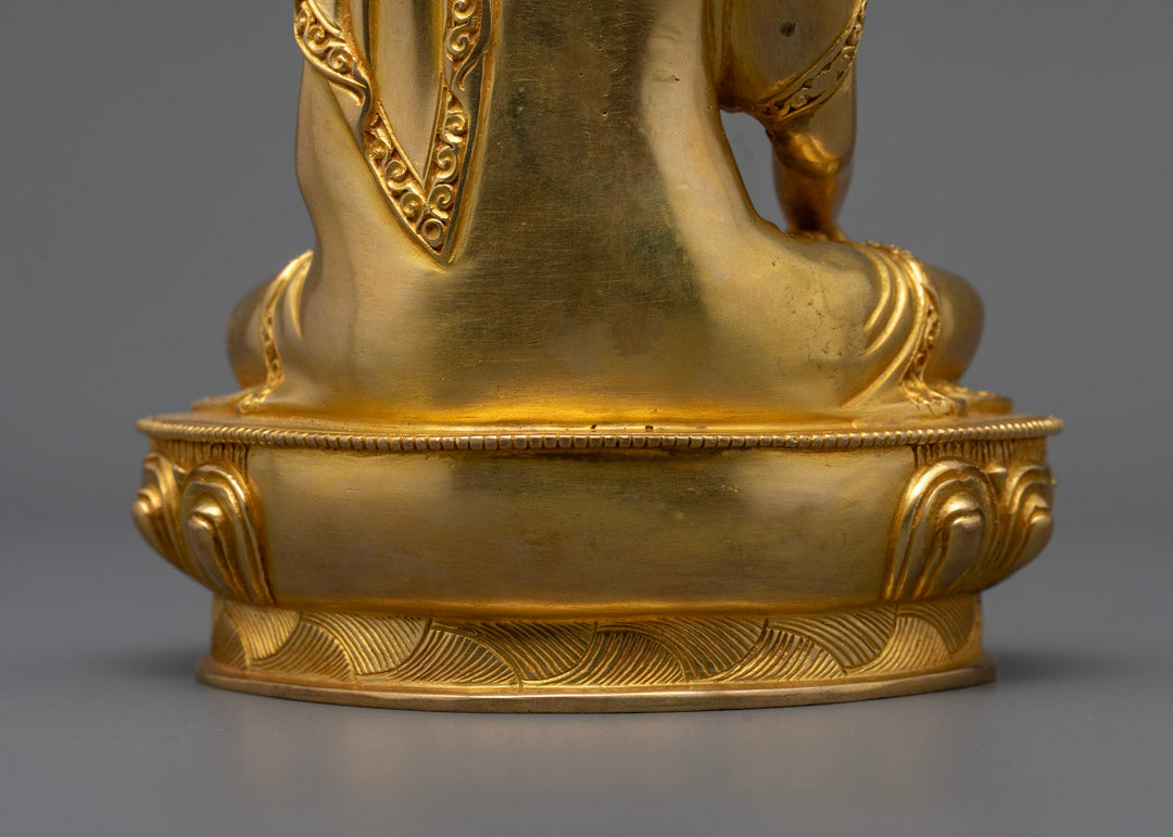 Neplaese Shakyamuni Buddha Statue | Handmade Himalayan Art