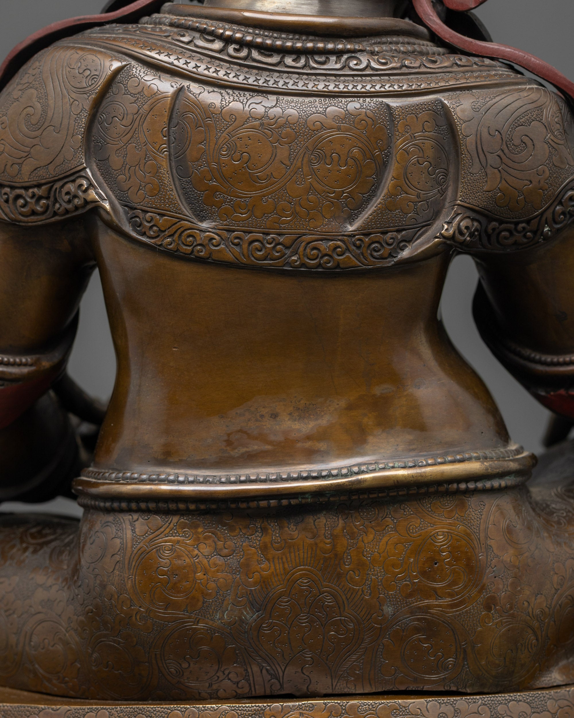 Handcrafted Oxidized Dzambhala Statue | Traditional Tibetan Art