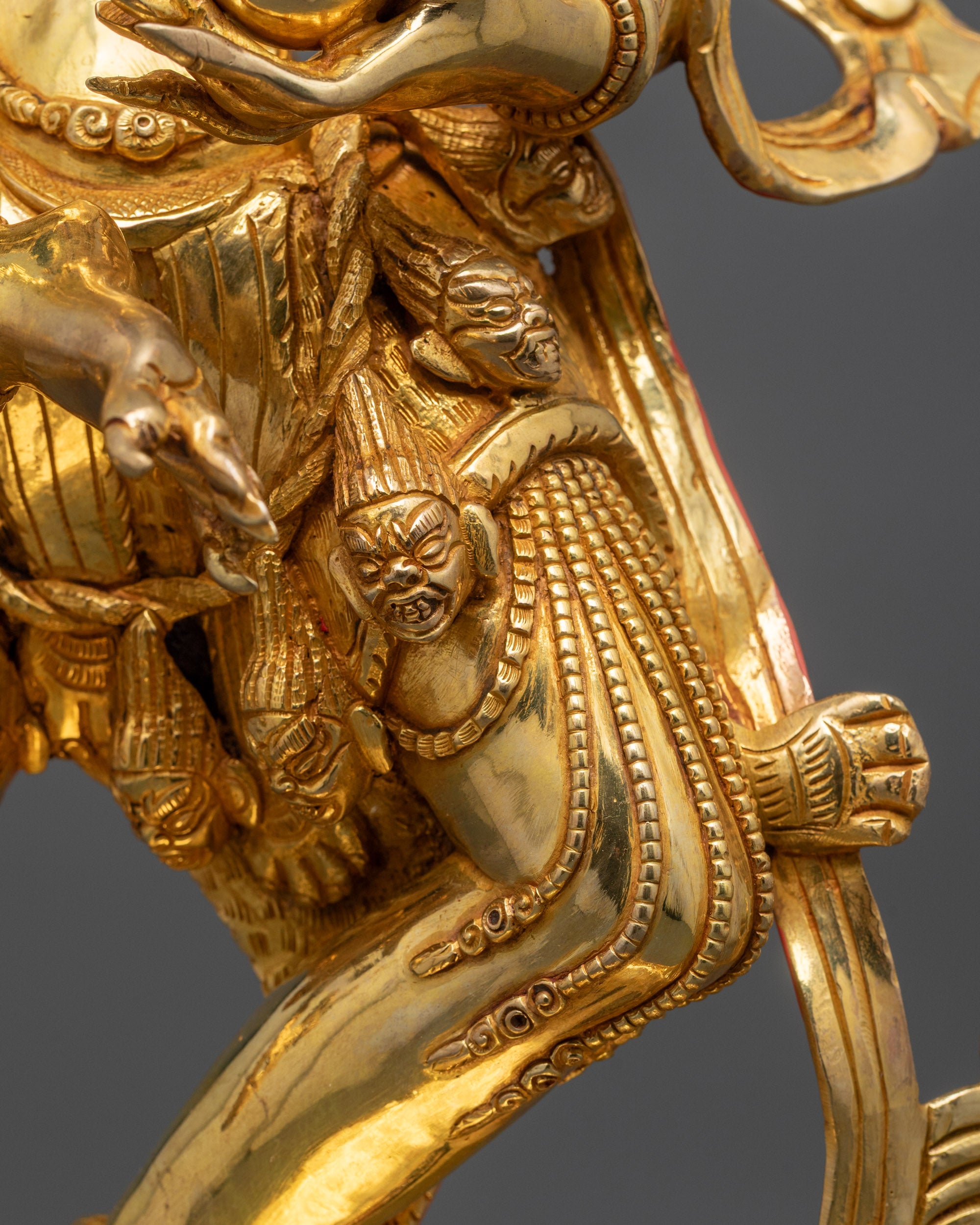 Singha Mukha Statue | Handcrafted Lion-Faced Dakini Sculpture