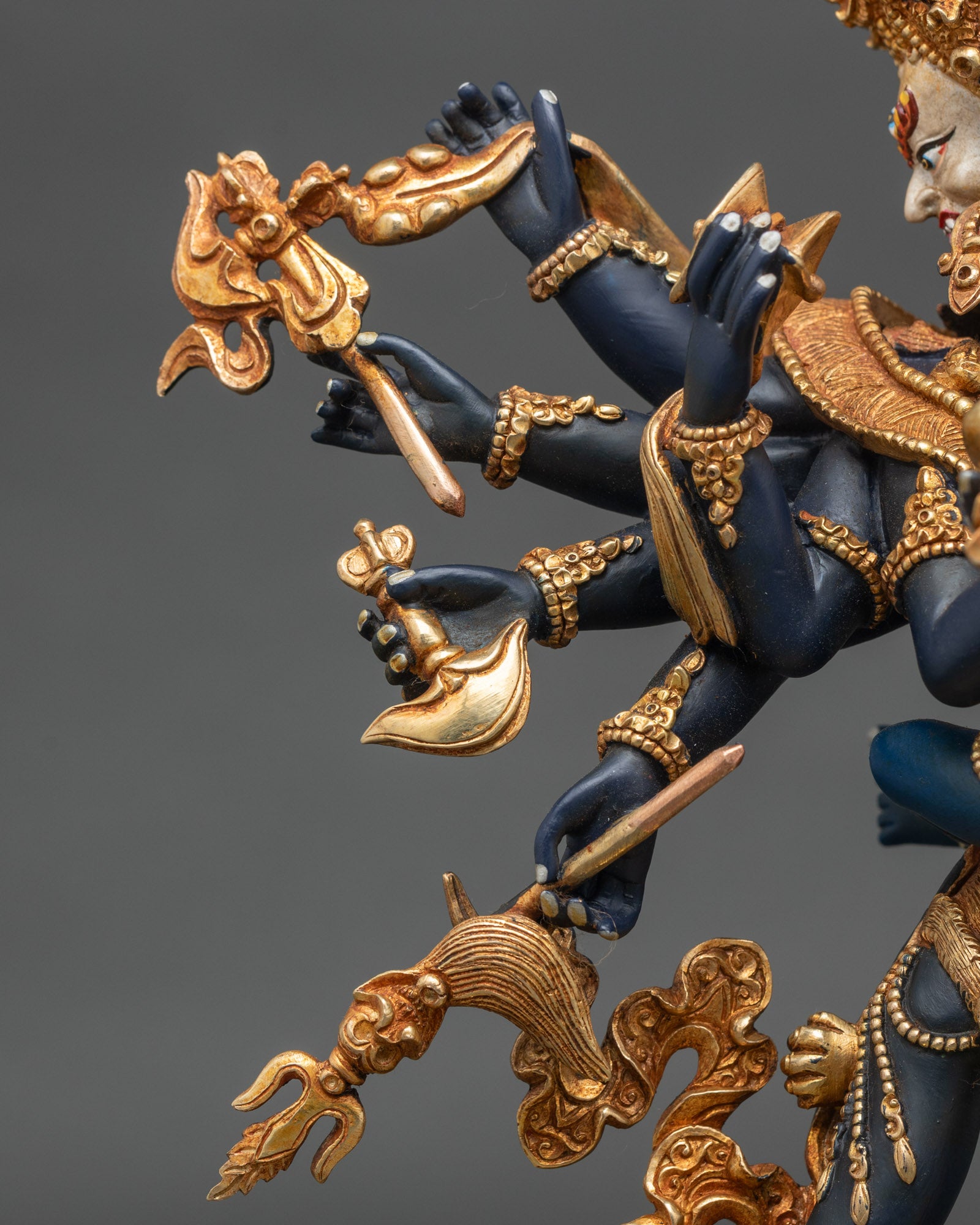 Chakrasamvara Statue with Consort | Yab-Yum Buddhist Sculpture