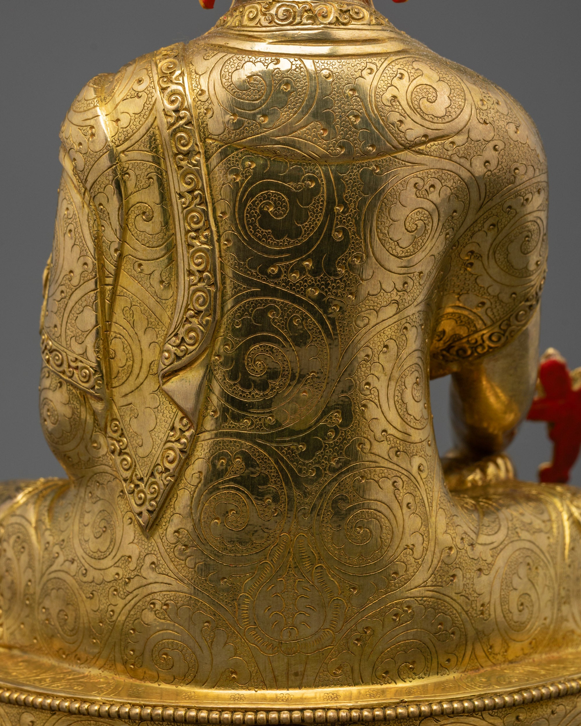 Medicine Buddha Statue | Traditional Tibetan Buddhist Sculpture