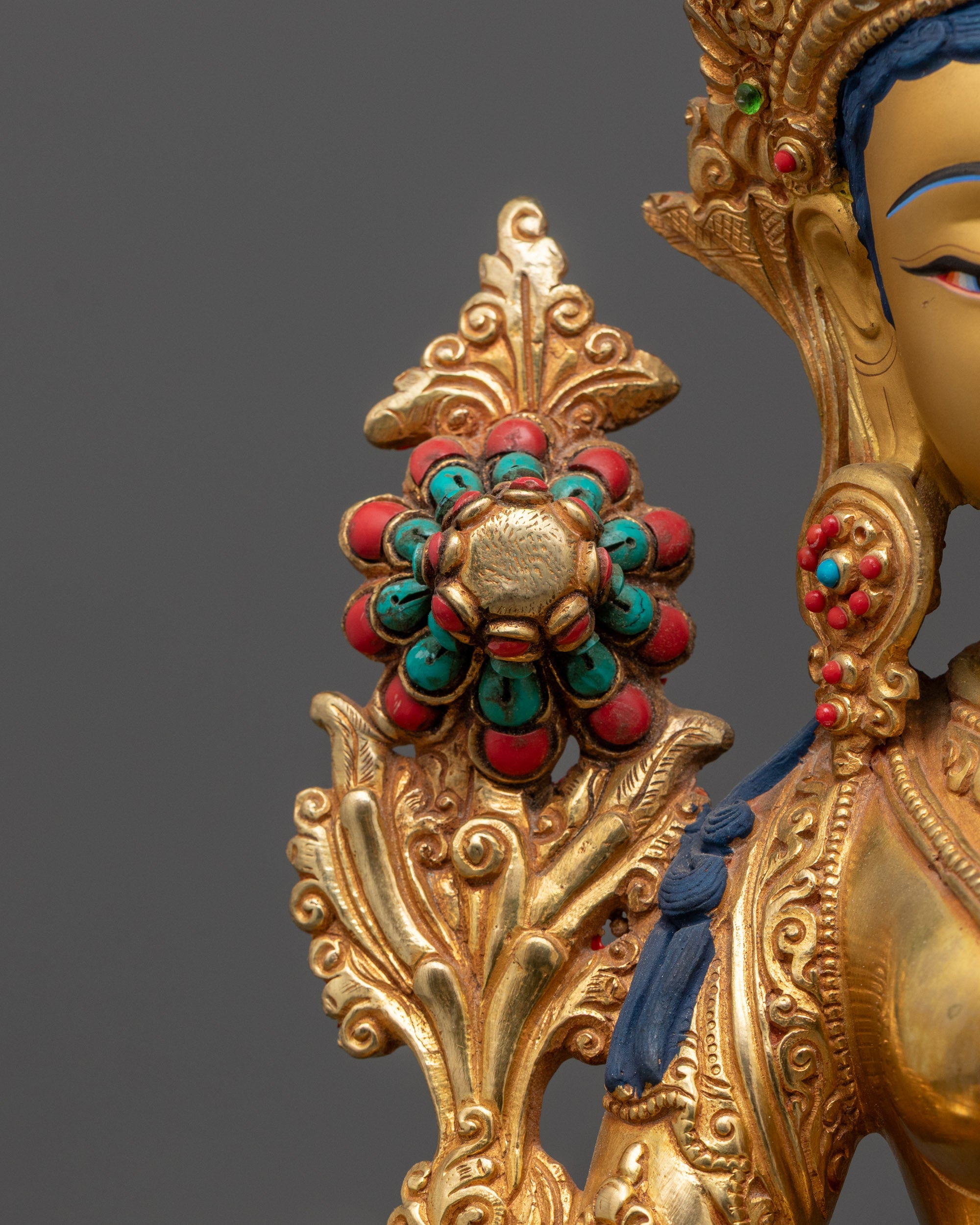 Green Tara Statue | Symbol of Fearlessness and Compassion