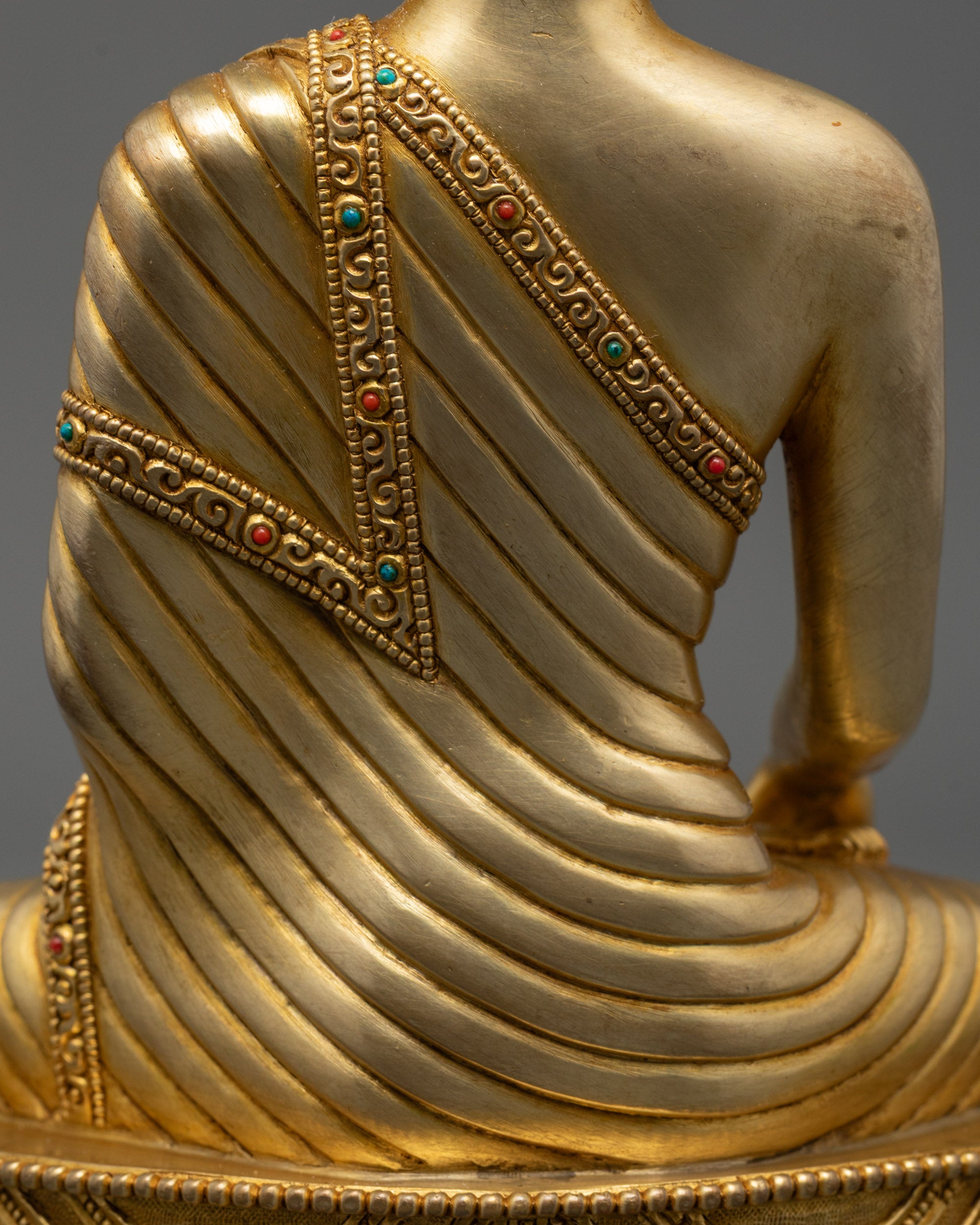 Enlightened Shakyamuni Buddha Statue | Spiritual Decor from Nepal