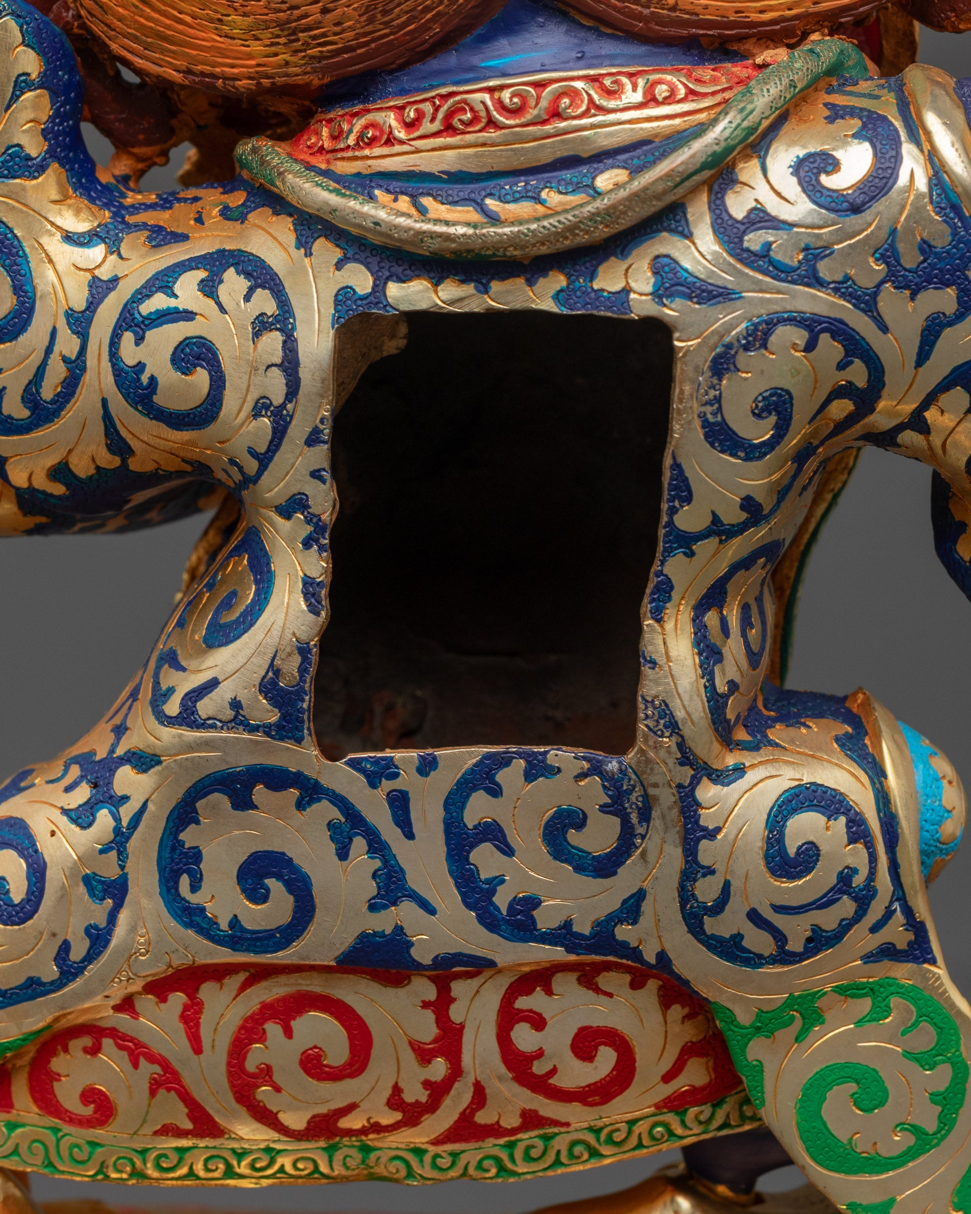Mahakala Bernagchen Statue | Handcrafted Fierce Protector of Dharma
