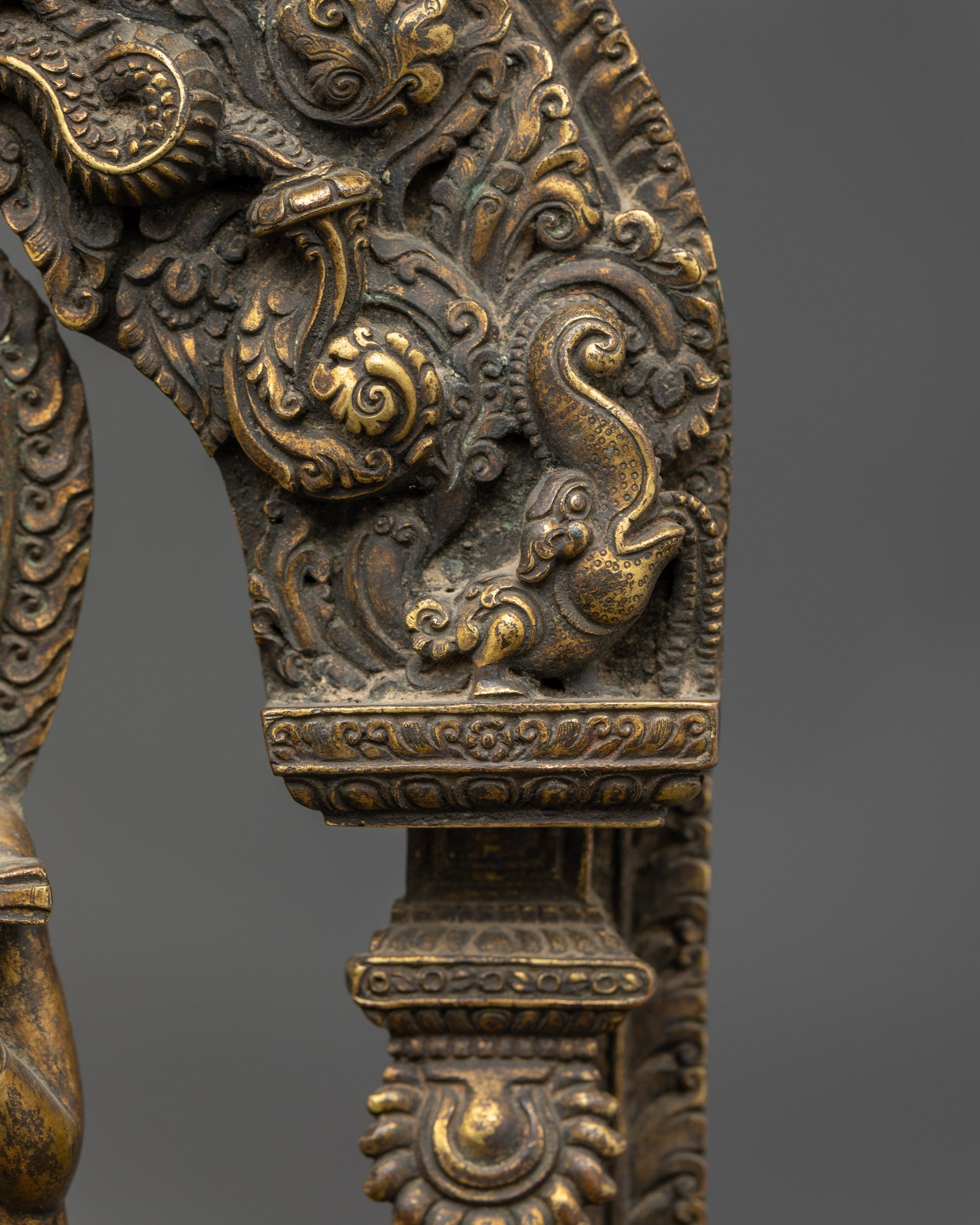 Antique Standing Shakyamuni Buddha Sculpture | Timeless Devotion