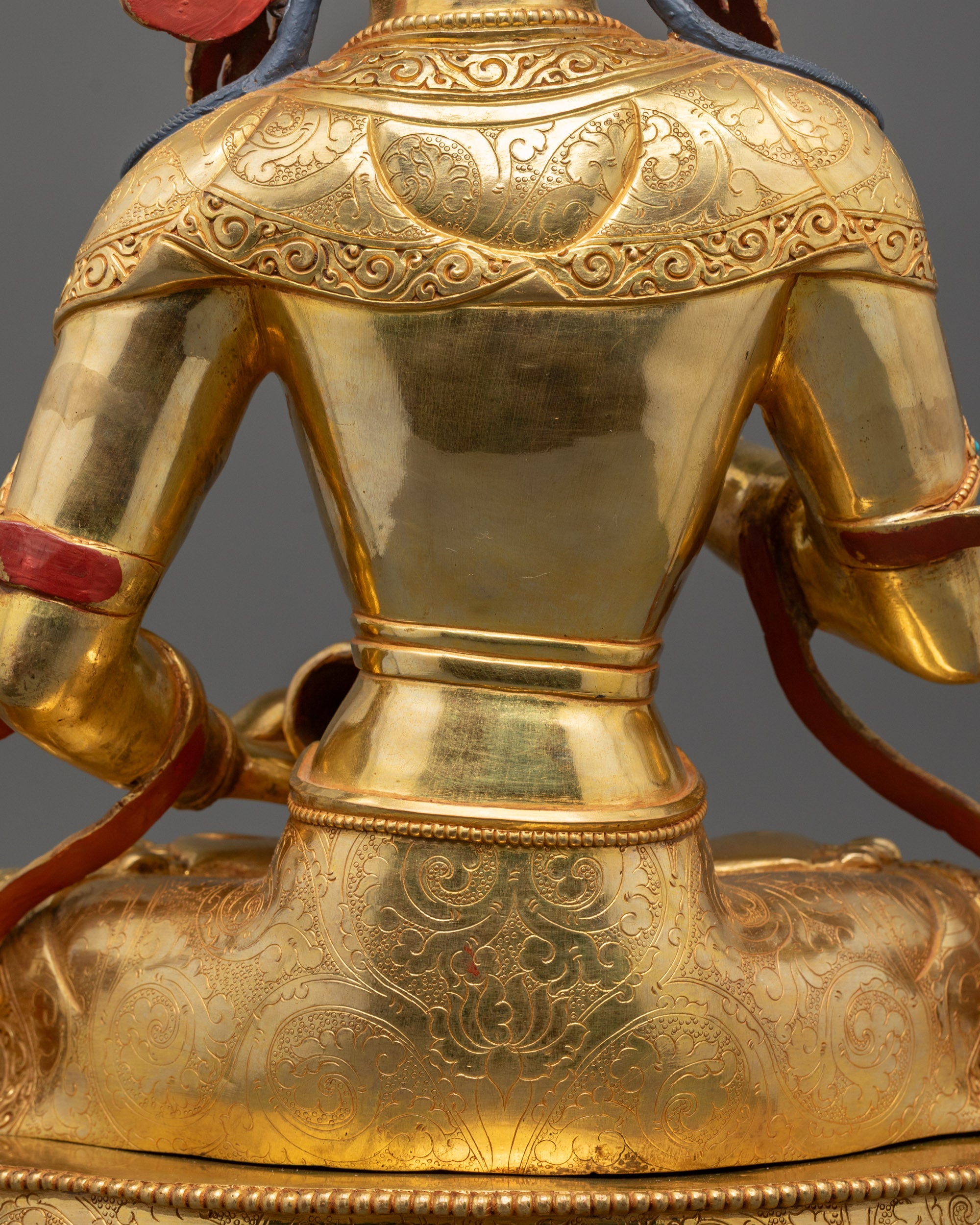 Hand-Forged Vajrasattva Statue | Himalayan Buddhist Craftsmanship