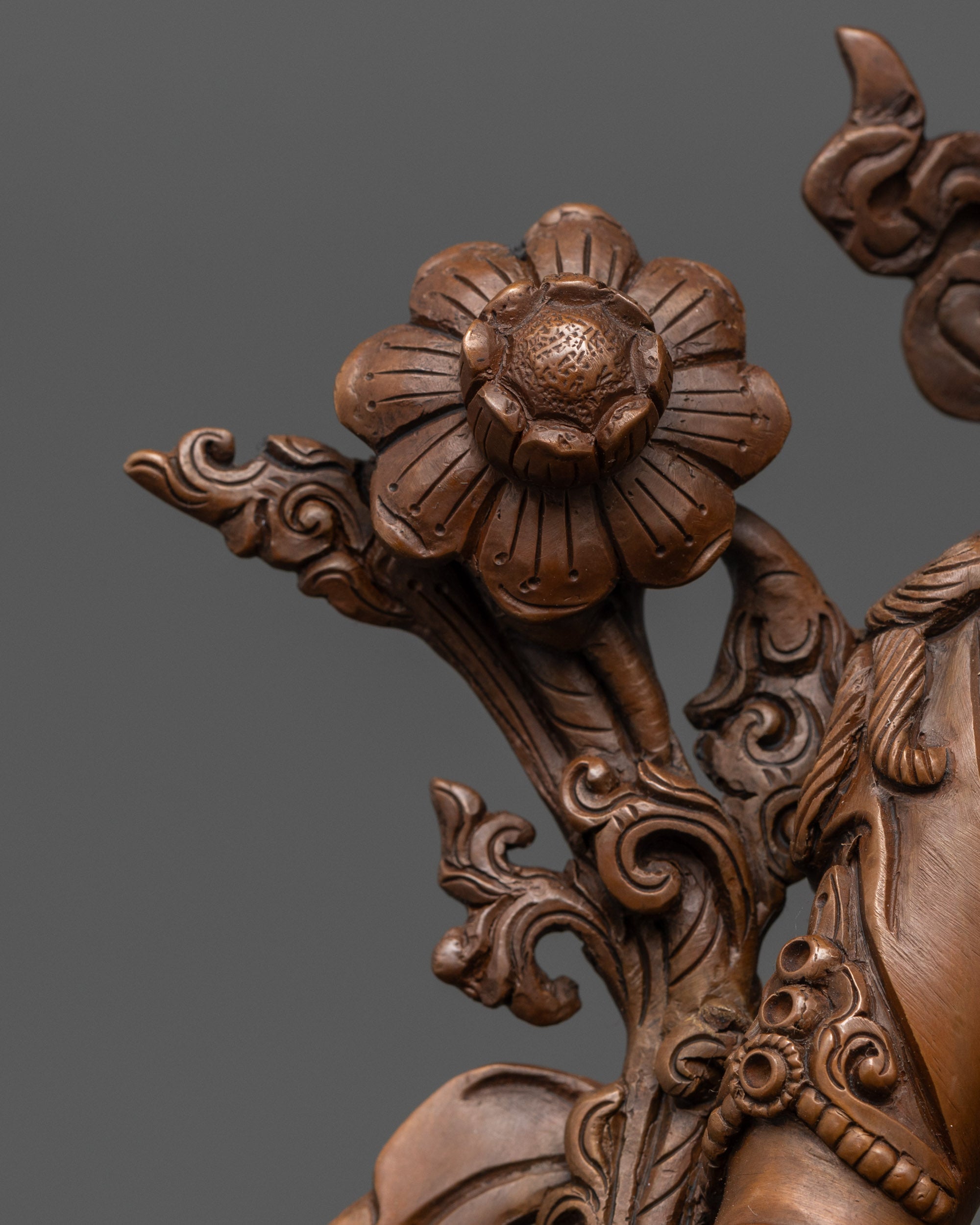 Peaceful Oxidized Green Tara Statue | Mother of Liberation