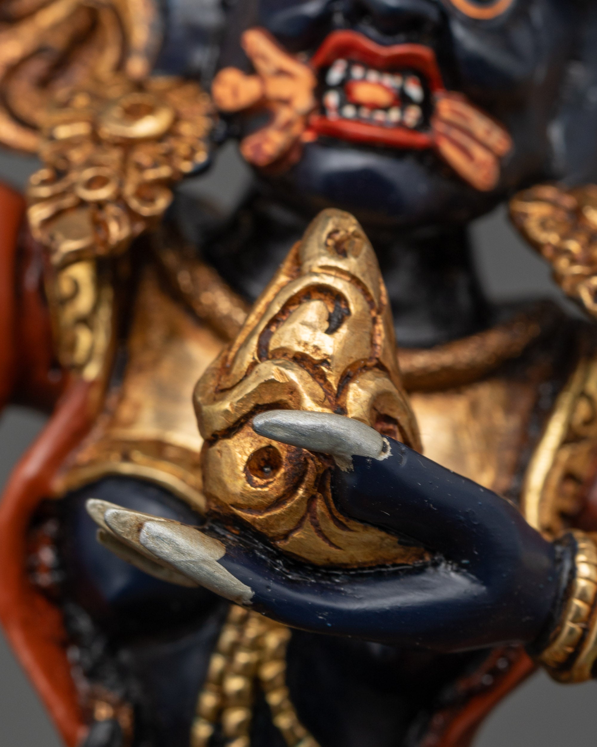 Goddess Palden Lhamo Statue | Himalayan Buddhist Deity Art