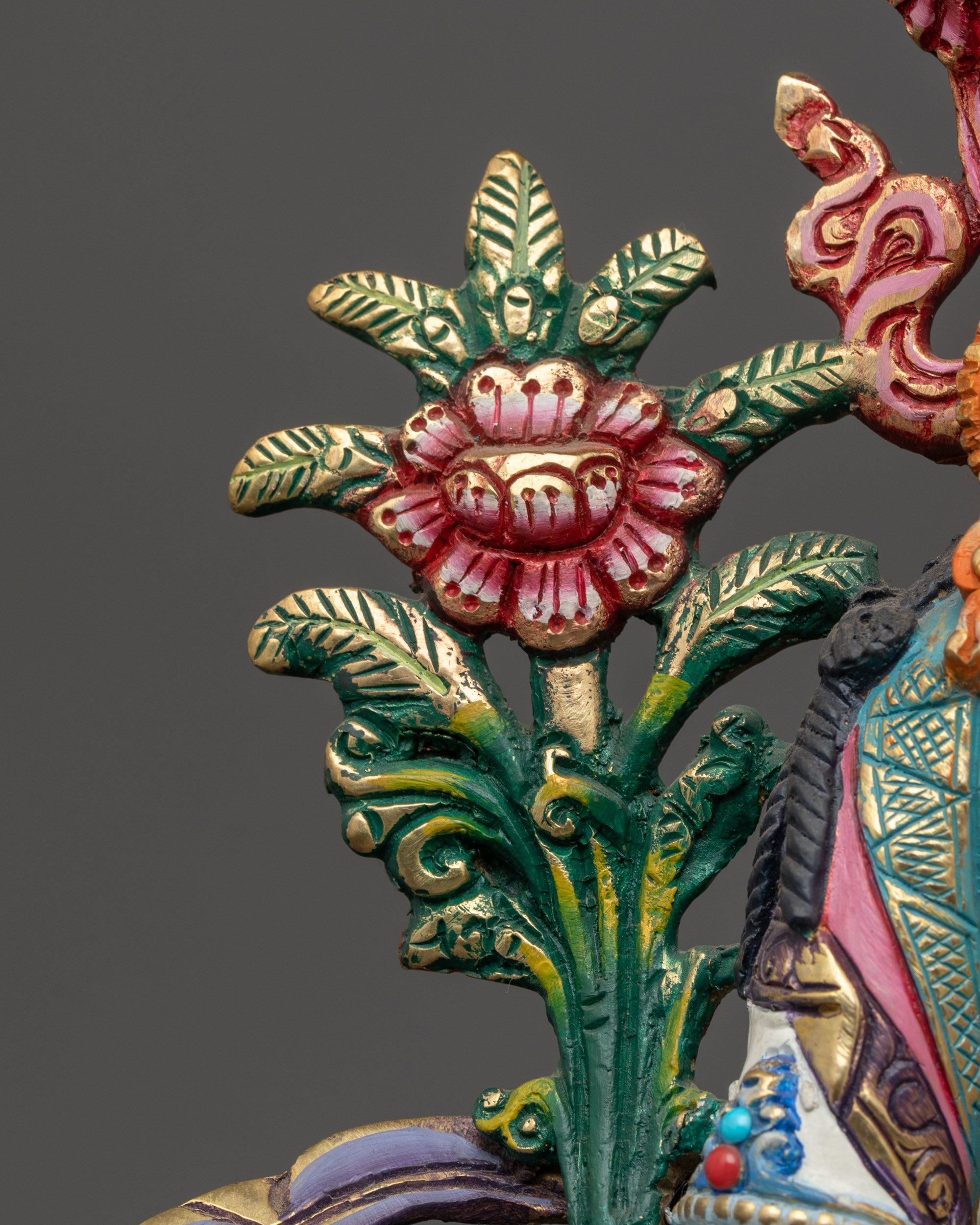 Seven-Eyed Jetsun Drolma Statue | Traditional Himalayan Spiritual Art