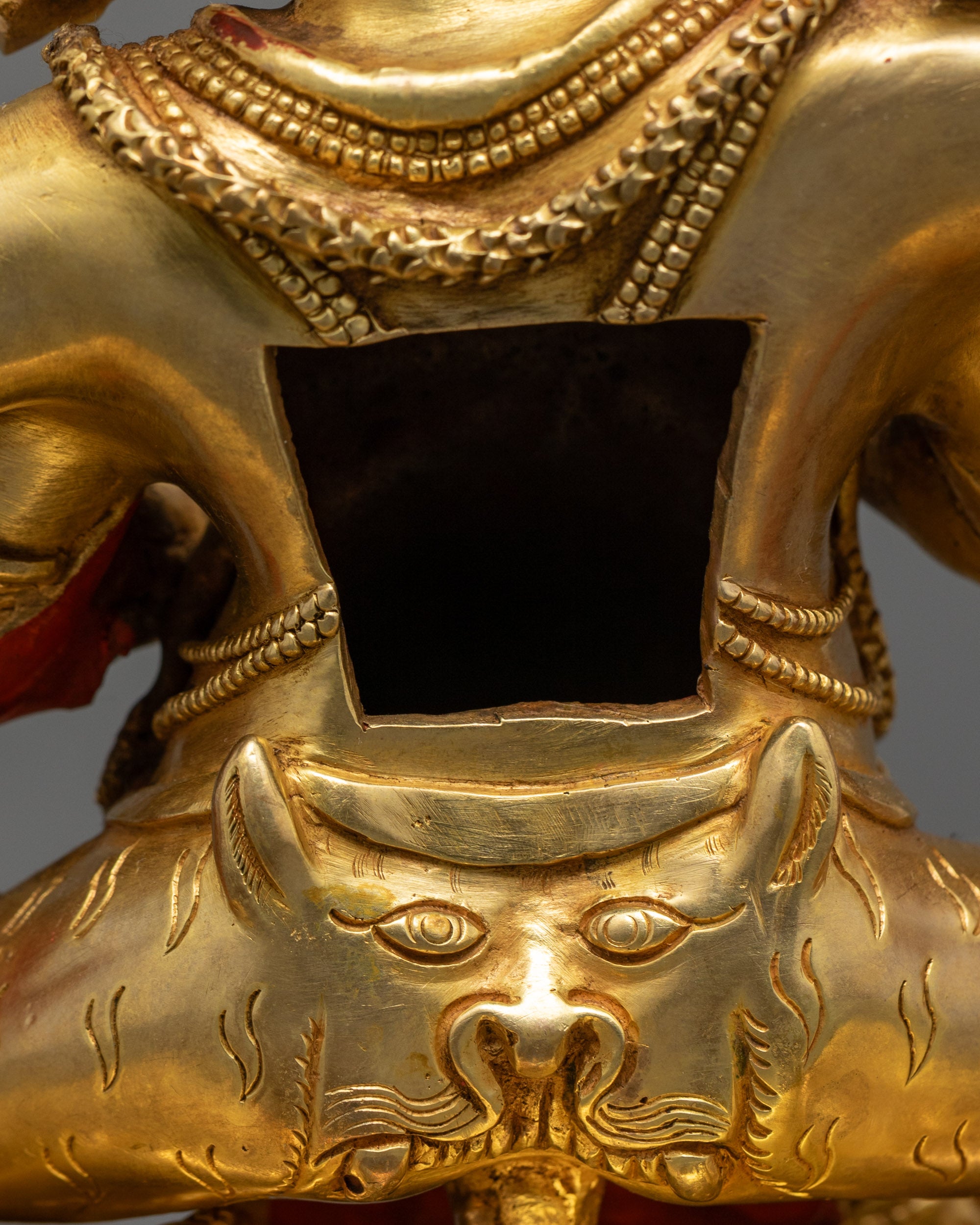 4 Armed Mahakala Statue | Handmade Protector God