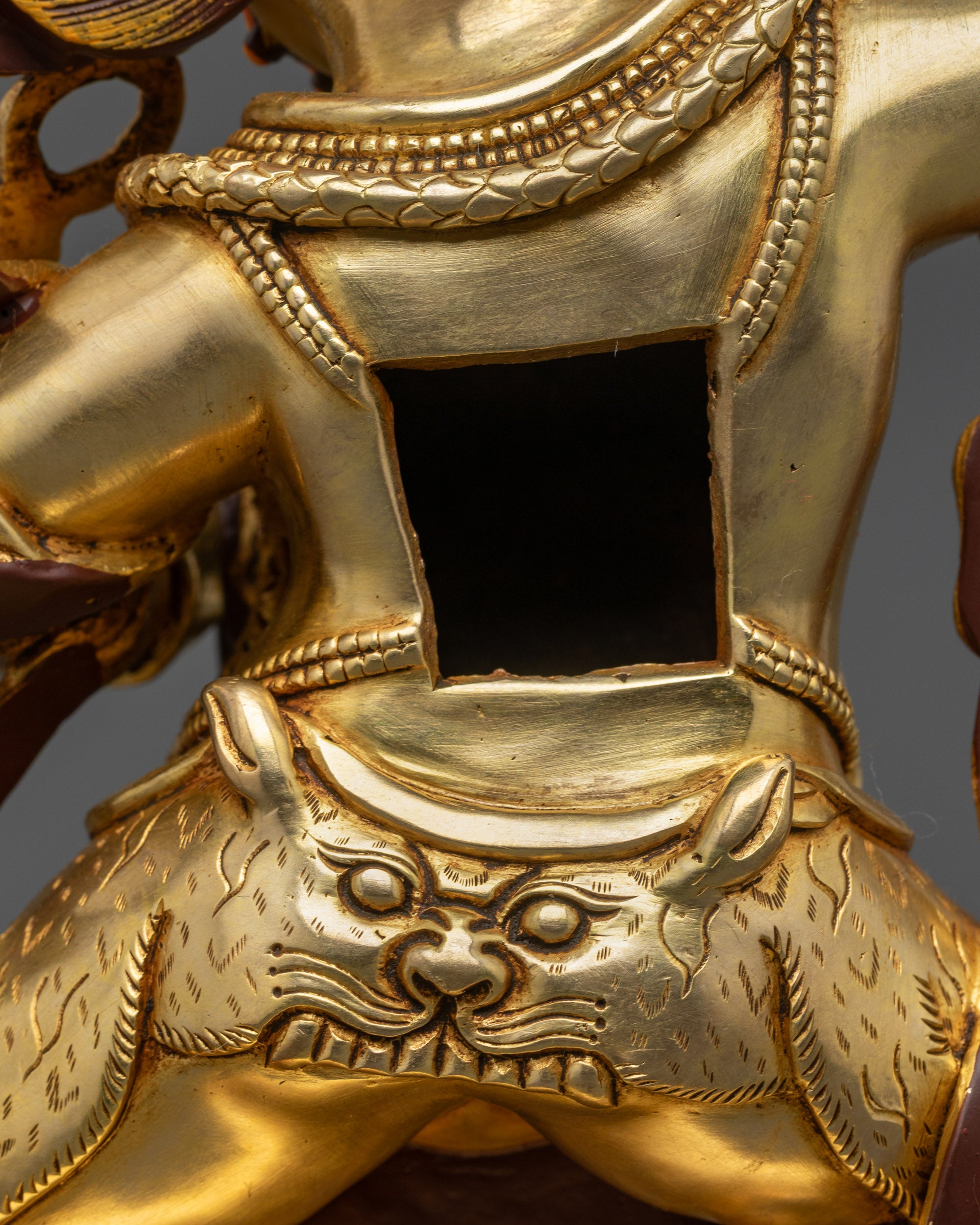 Wrathful Vajrapani Statue | Nepalese Vajra-Wielding Guardian