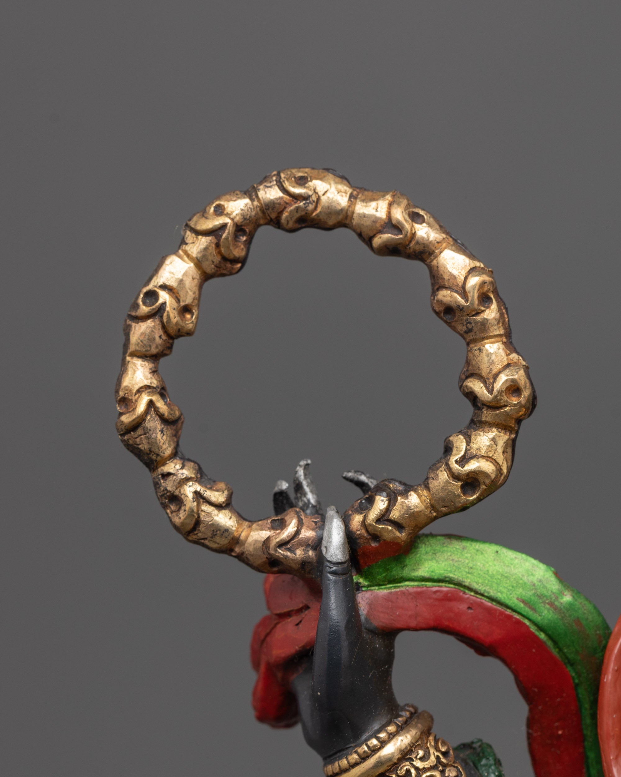 Six Armed Mahakala Statue | Fierce Vajrayana Guardian Handcrafted