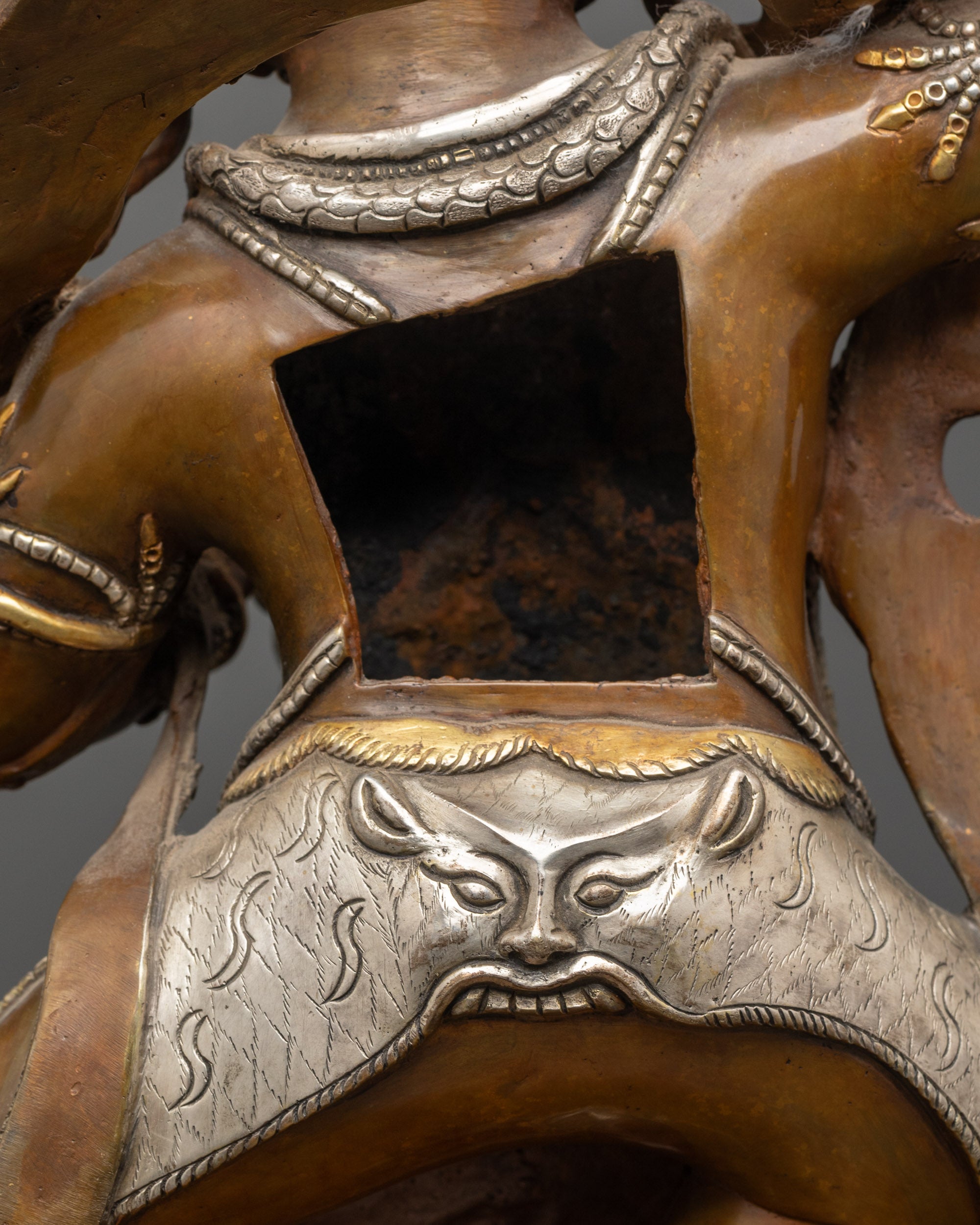 Protector Vajrapani Sculpture | The Thunderbolt Bearer Statue