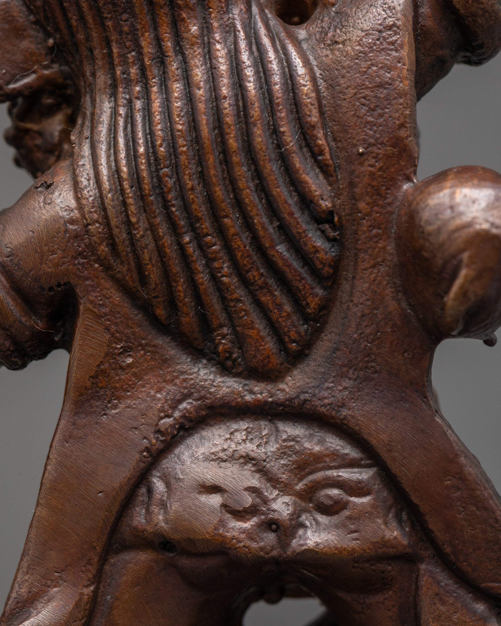 Traditional Ekajati Statue for Protection and Obstacle Removal