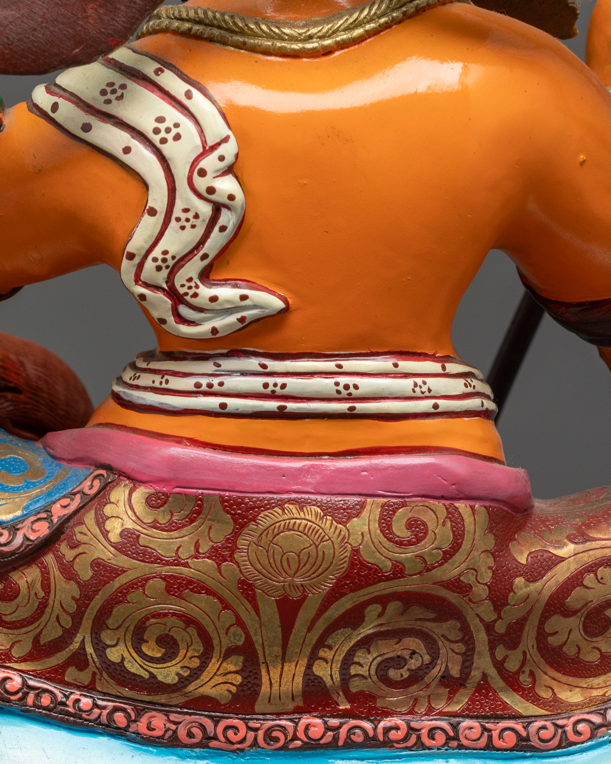Authentic Vaishravana Statue | Traditional Nepalese Craftsmanship