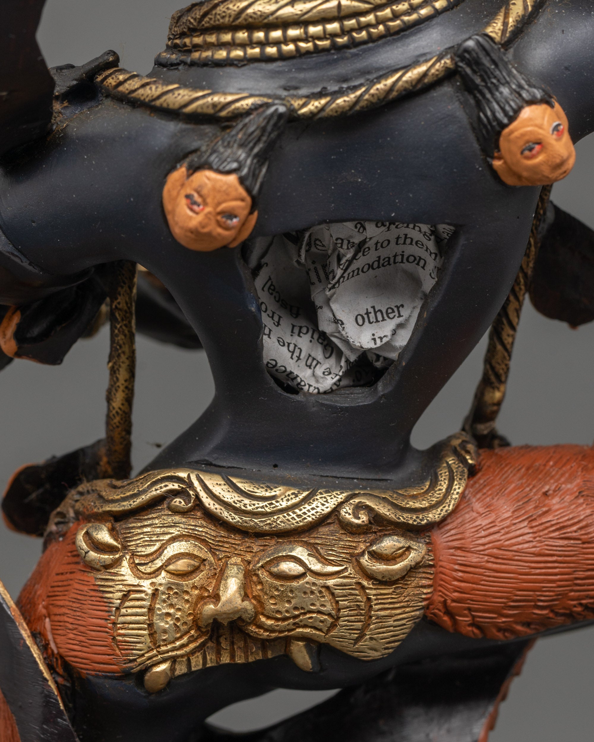 Dakini Singha Mukha Statue | Handcrafted Nepalese Buddhist