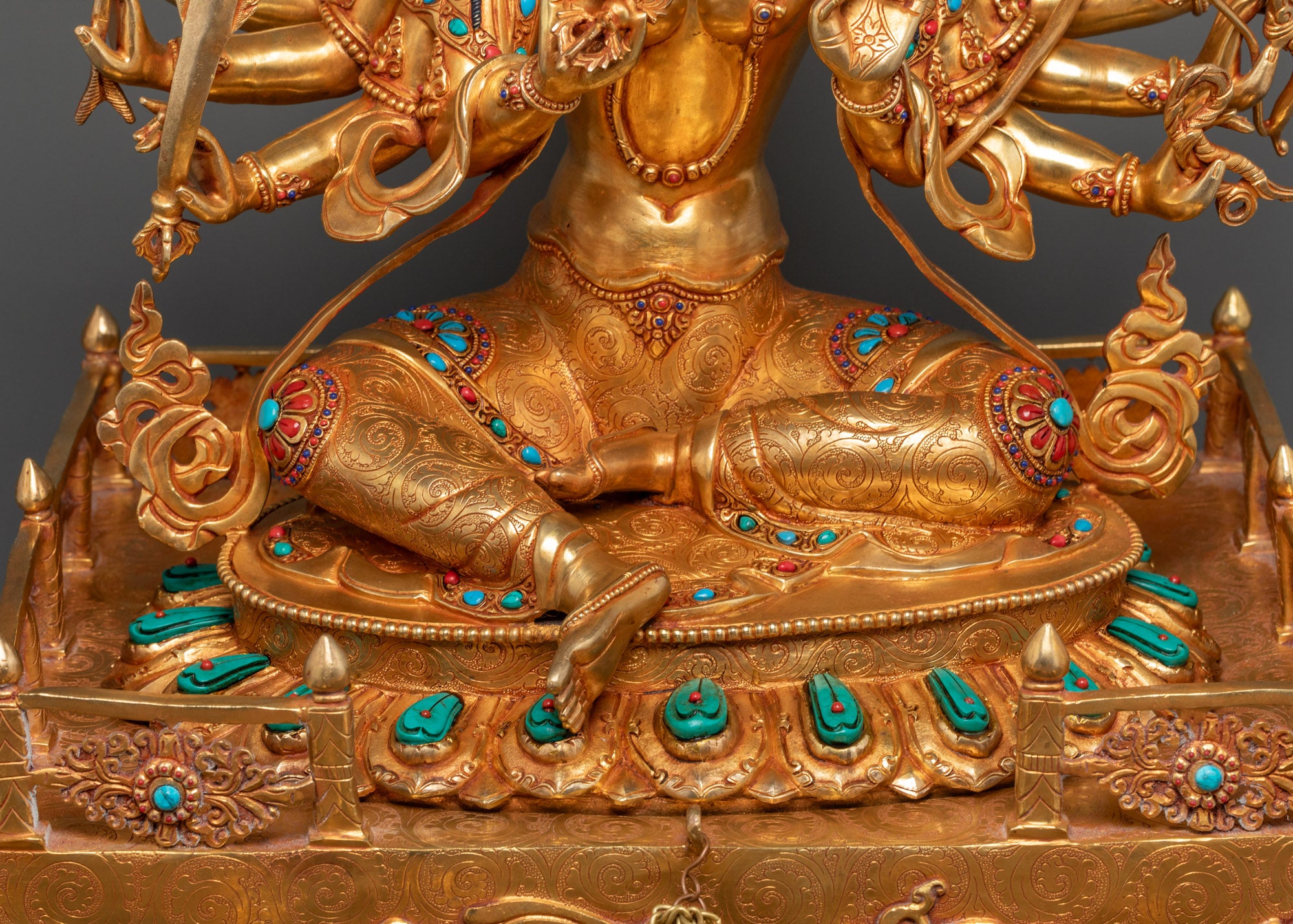 Goddess Marichi Statue | Handmade Buddhist Sculpture from Nepal