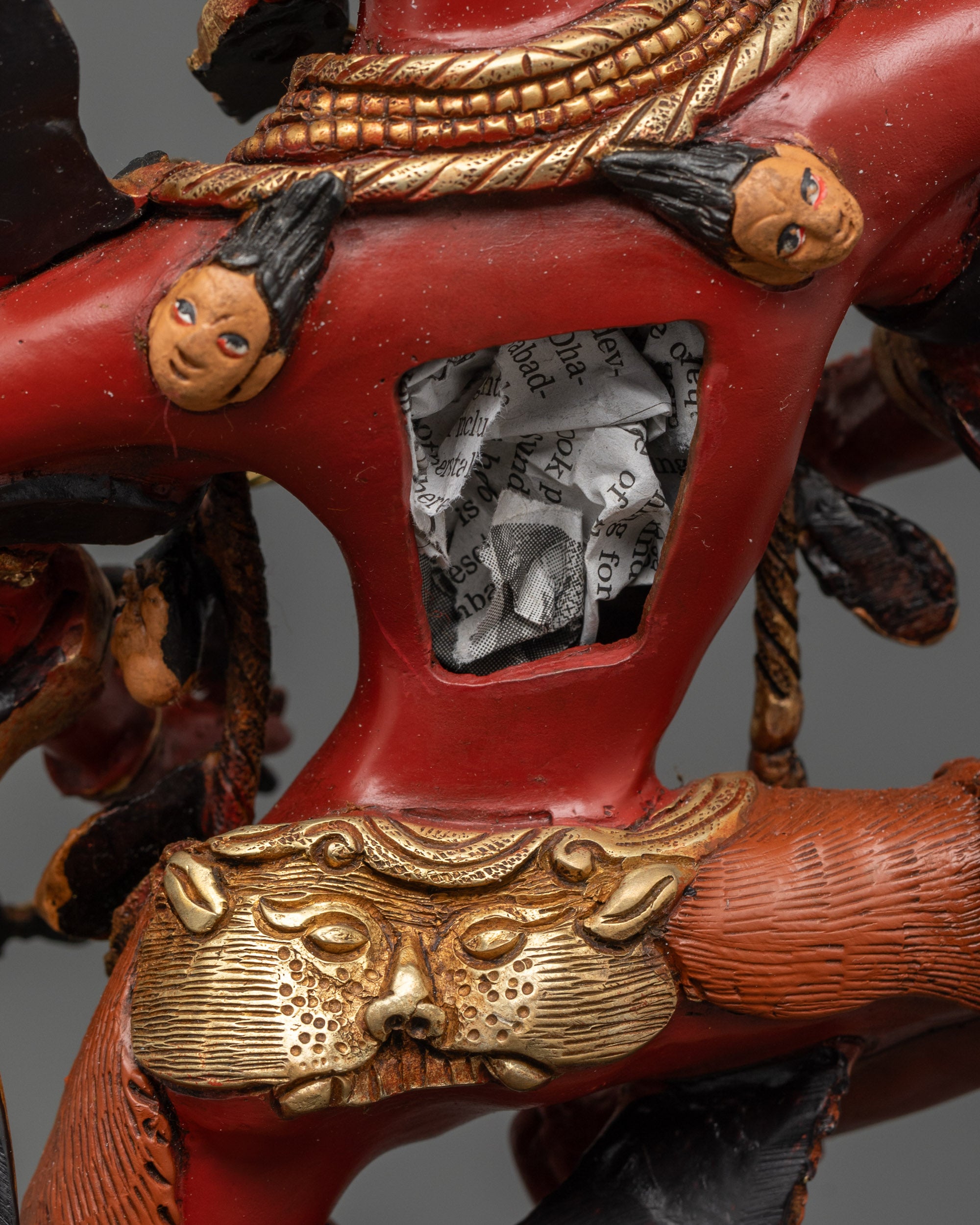 Goddess Kurukulla Statue | Red Buddhist Deity for Spiritual Practices