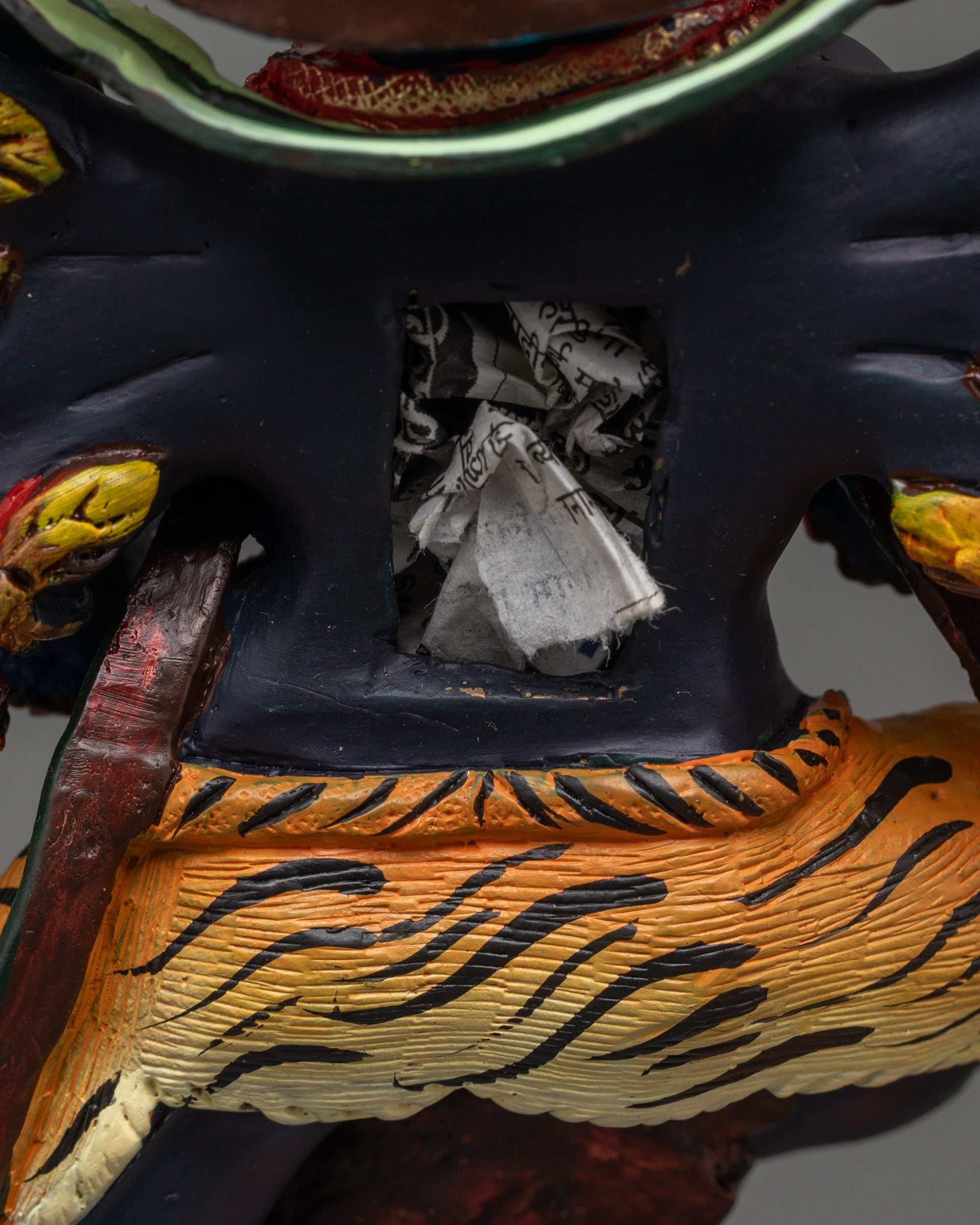 Handmade Ucchusma Statue | Authentic Nepalese Buddhist Art