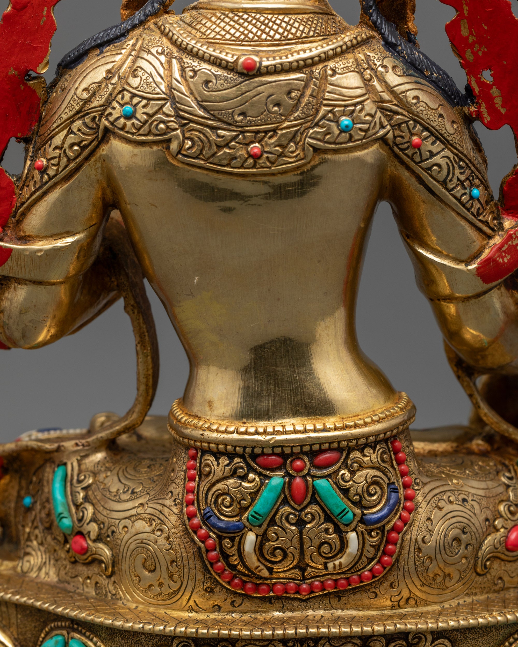 Tibetan White Tara Statue | Feminine Symbol of Longevity
