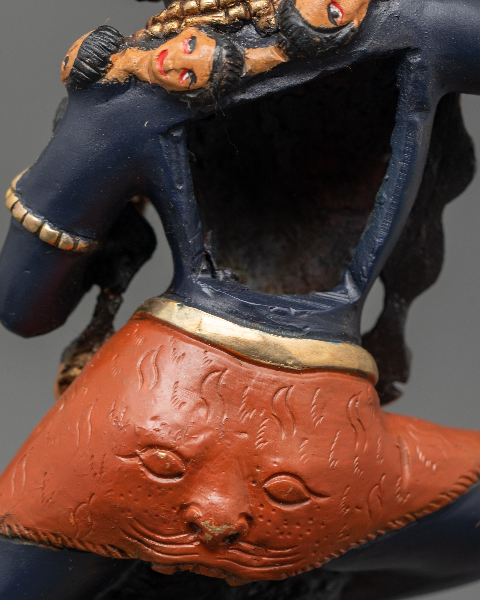 Nepalese Simha Mukha Statue | Powerful Buddhist Protector