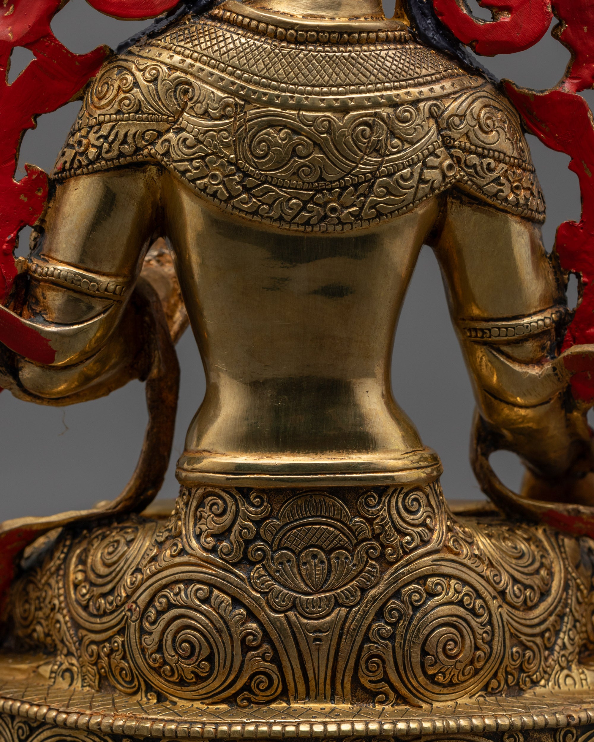 Nepalese White Tara Sculpture | Peaceful Buddhist Goddess Figure