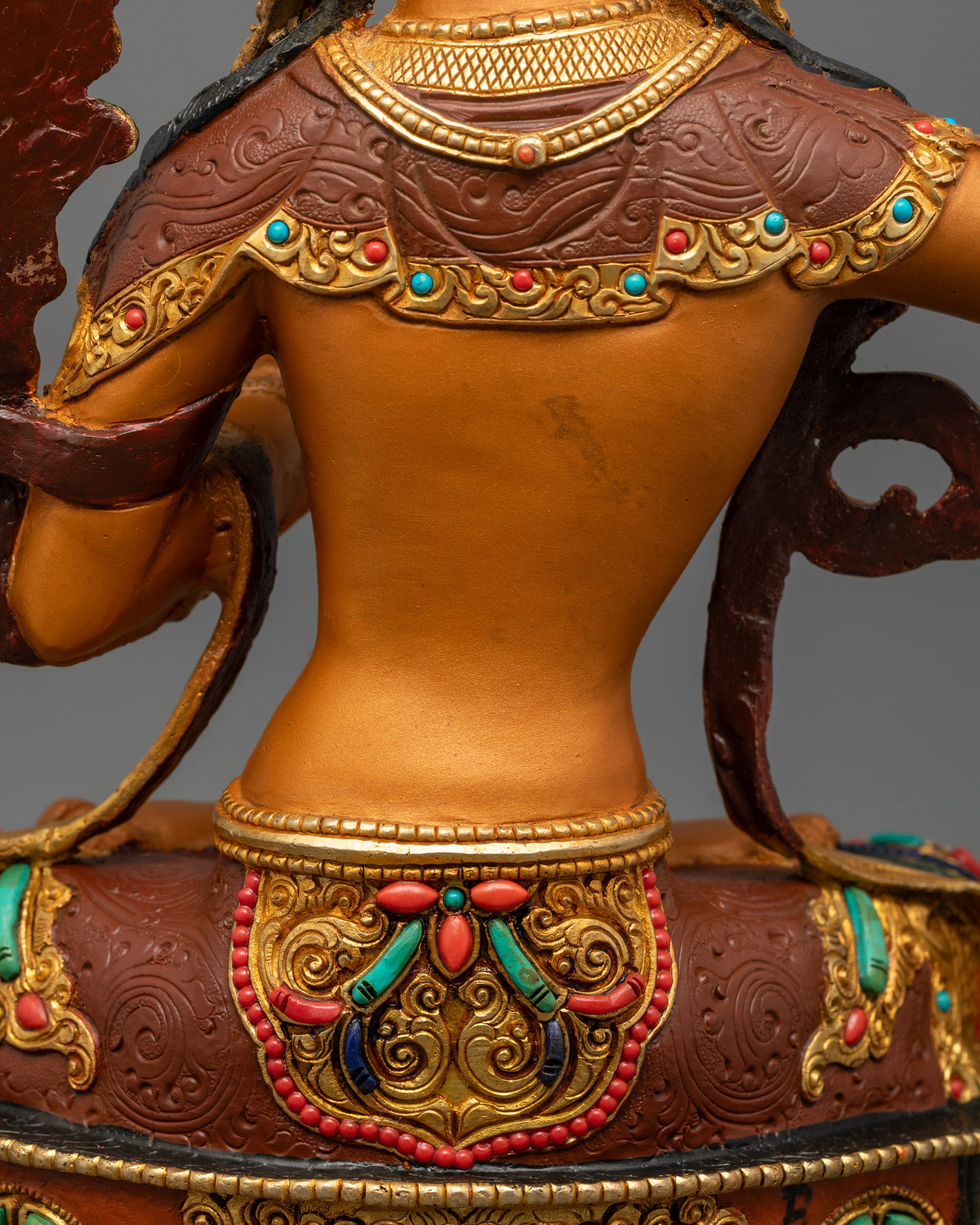 Rare Manjushri Statue | Detailed Nepalese Buddhist Artwork