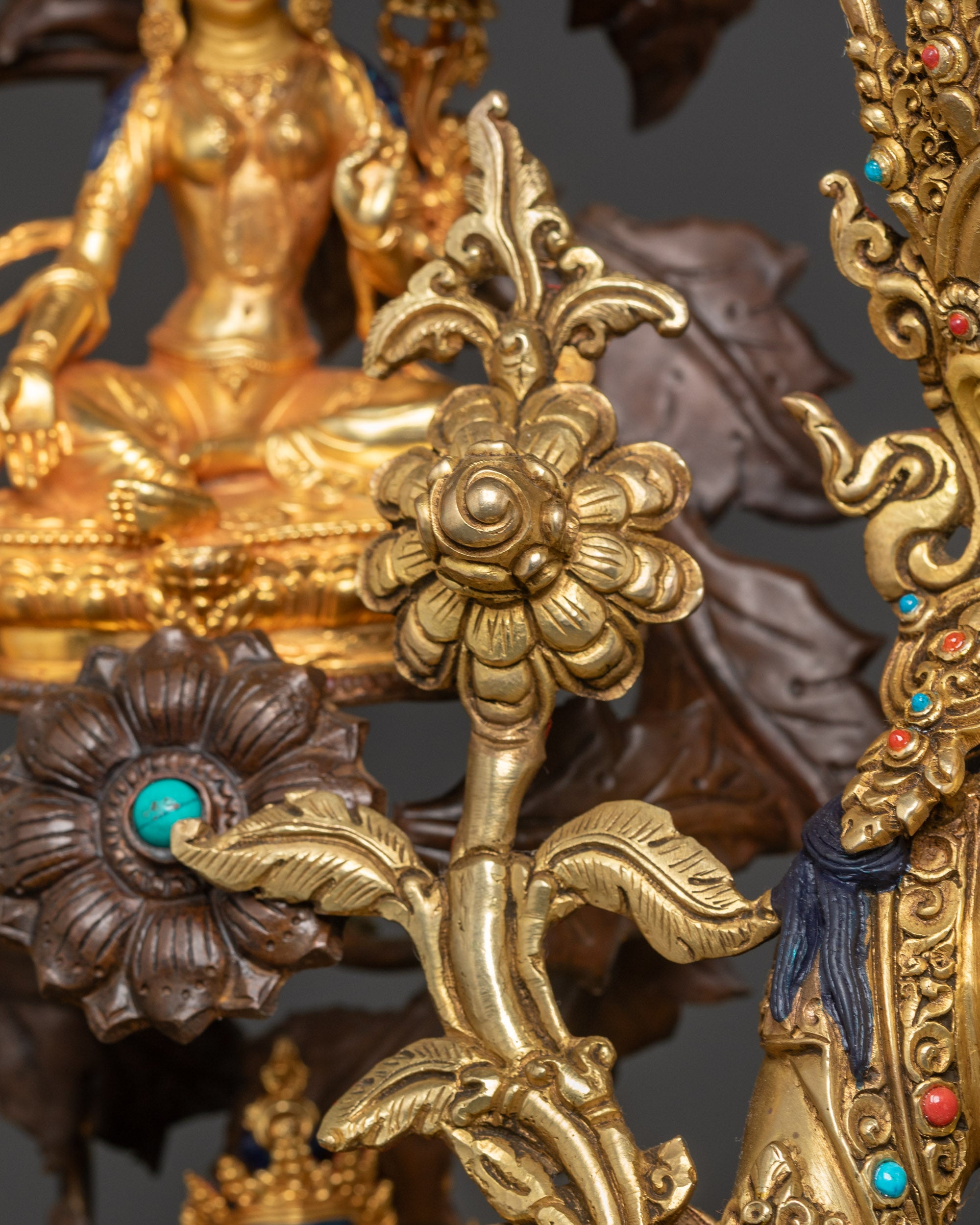 21 Tara Statue Set | Tree Collection with 21 Manifestations of Tara