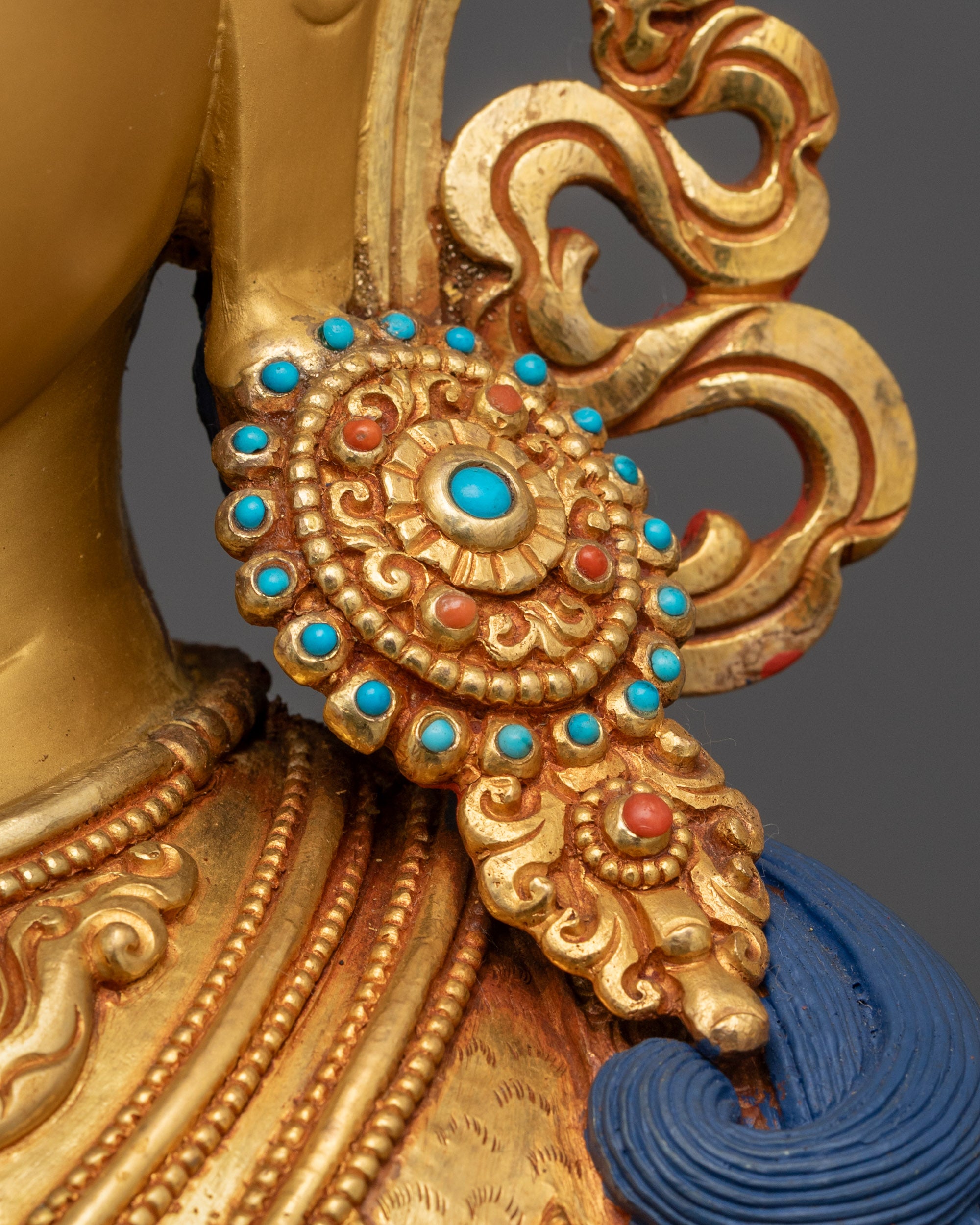 Compassion Deity Chenrezig Statue | Handcrafted Himalayan Art