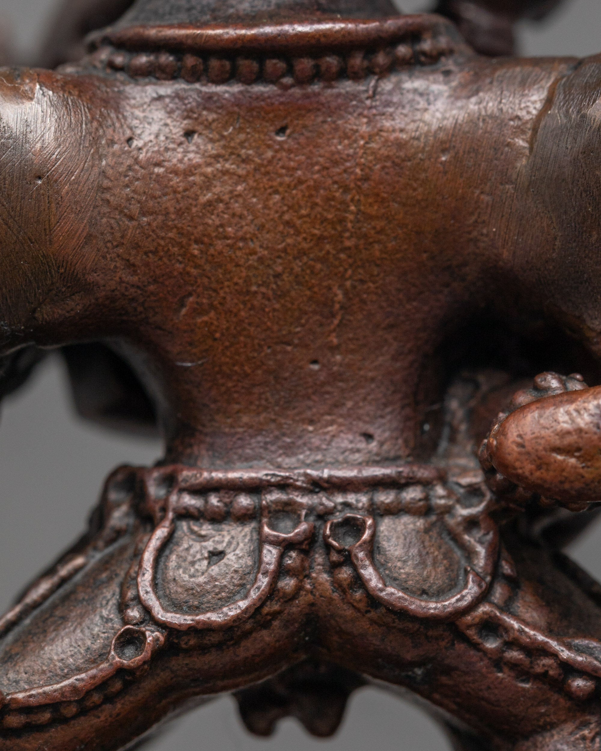 Stunning Oxidized Yamantaka Statue | Precision Machine-Made Design
