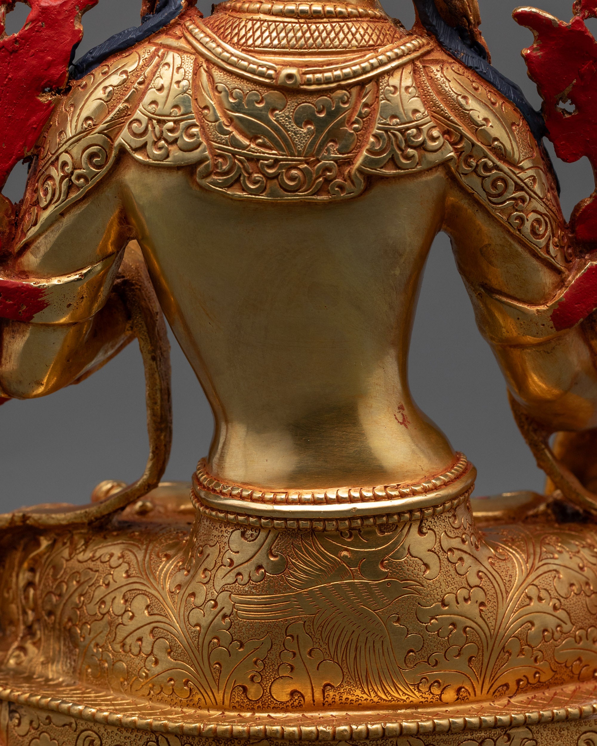 Handcrafted White Tara Sculpture | Spiritual Statue for Home Altar