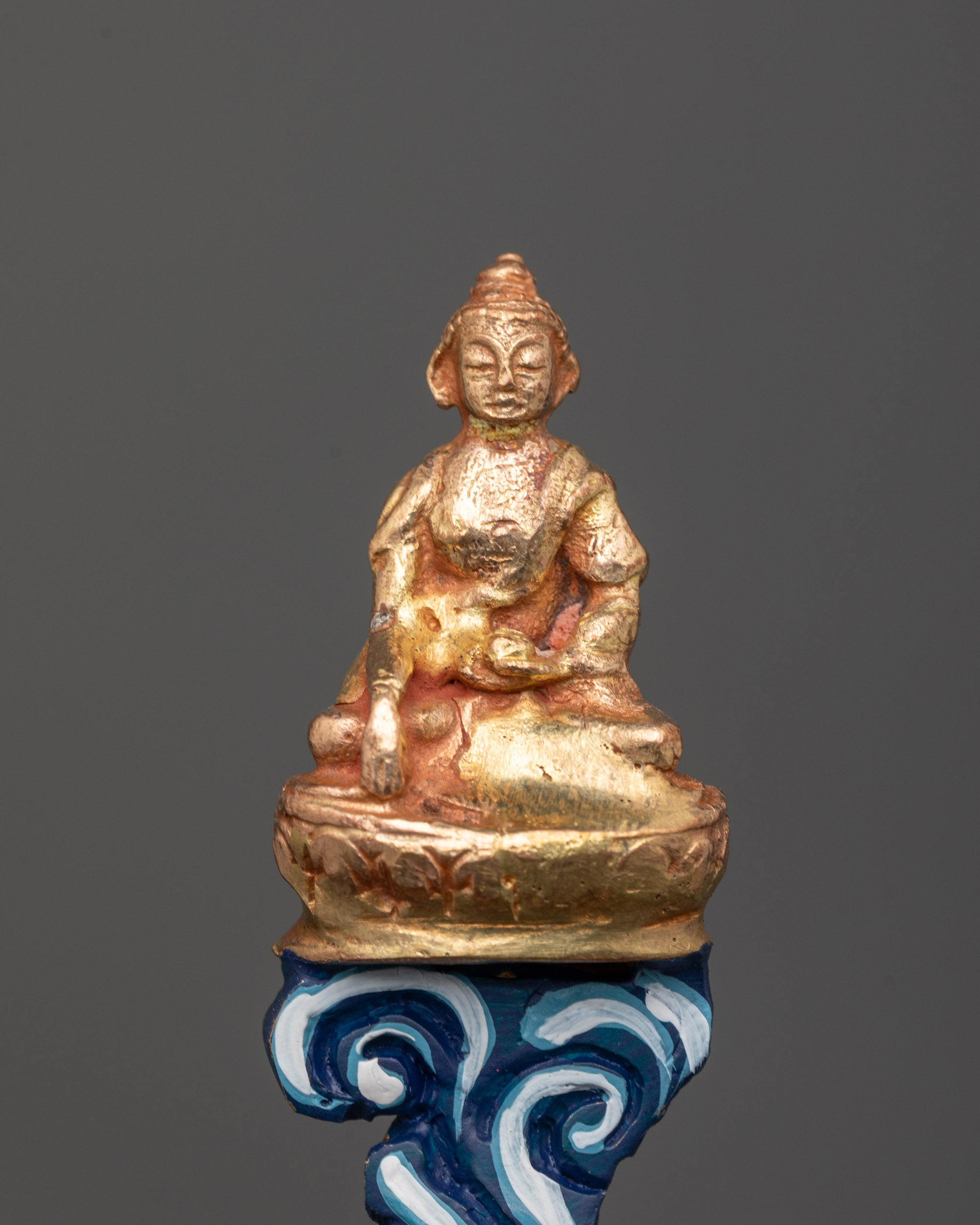 Handmade Ucchusma Statue | Authentic Nepalese Buddhist Art