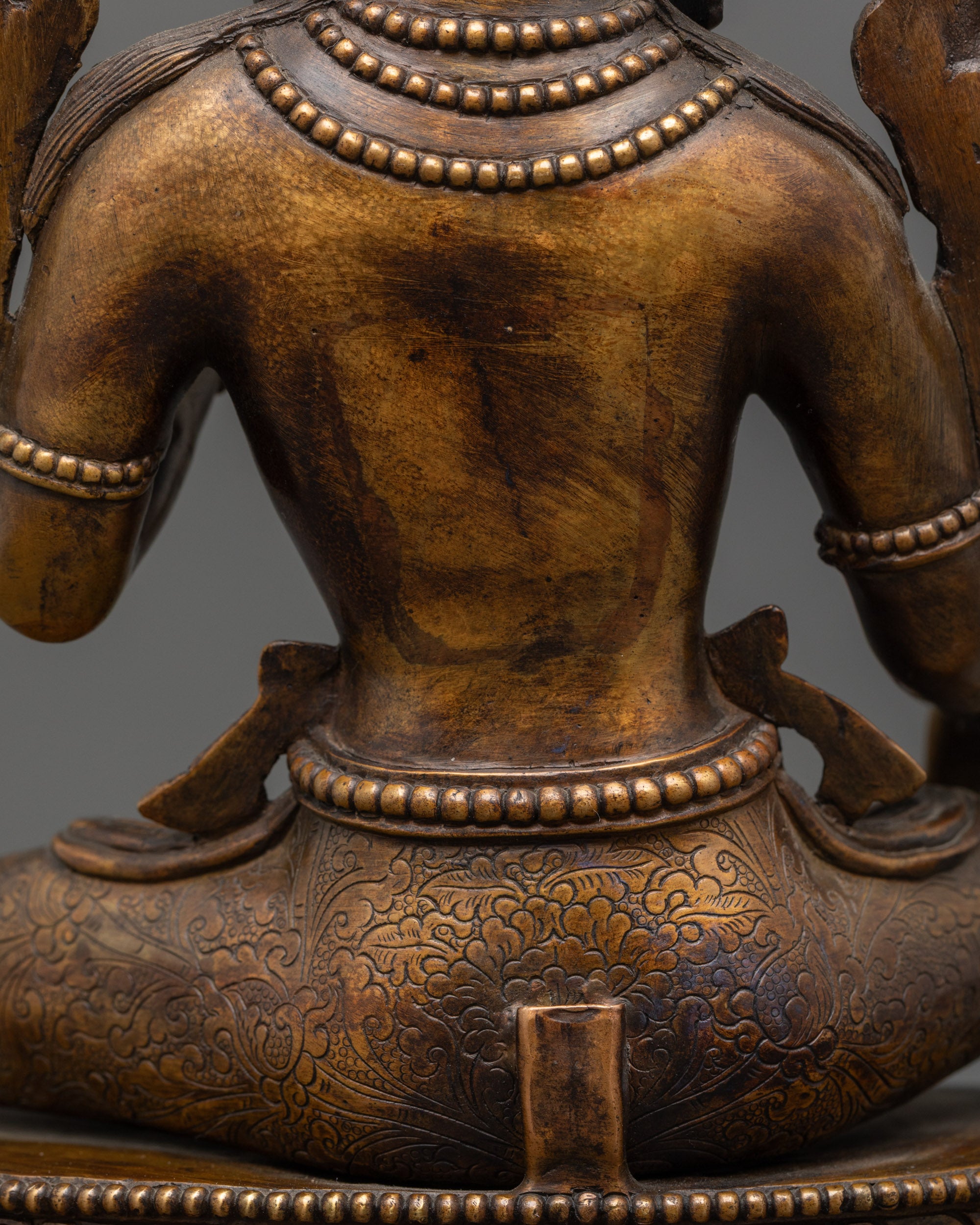 Majestic Green Tara Statue | Himalayan Traditional Buddhist Art