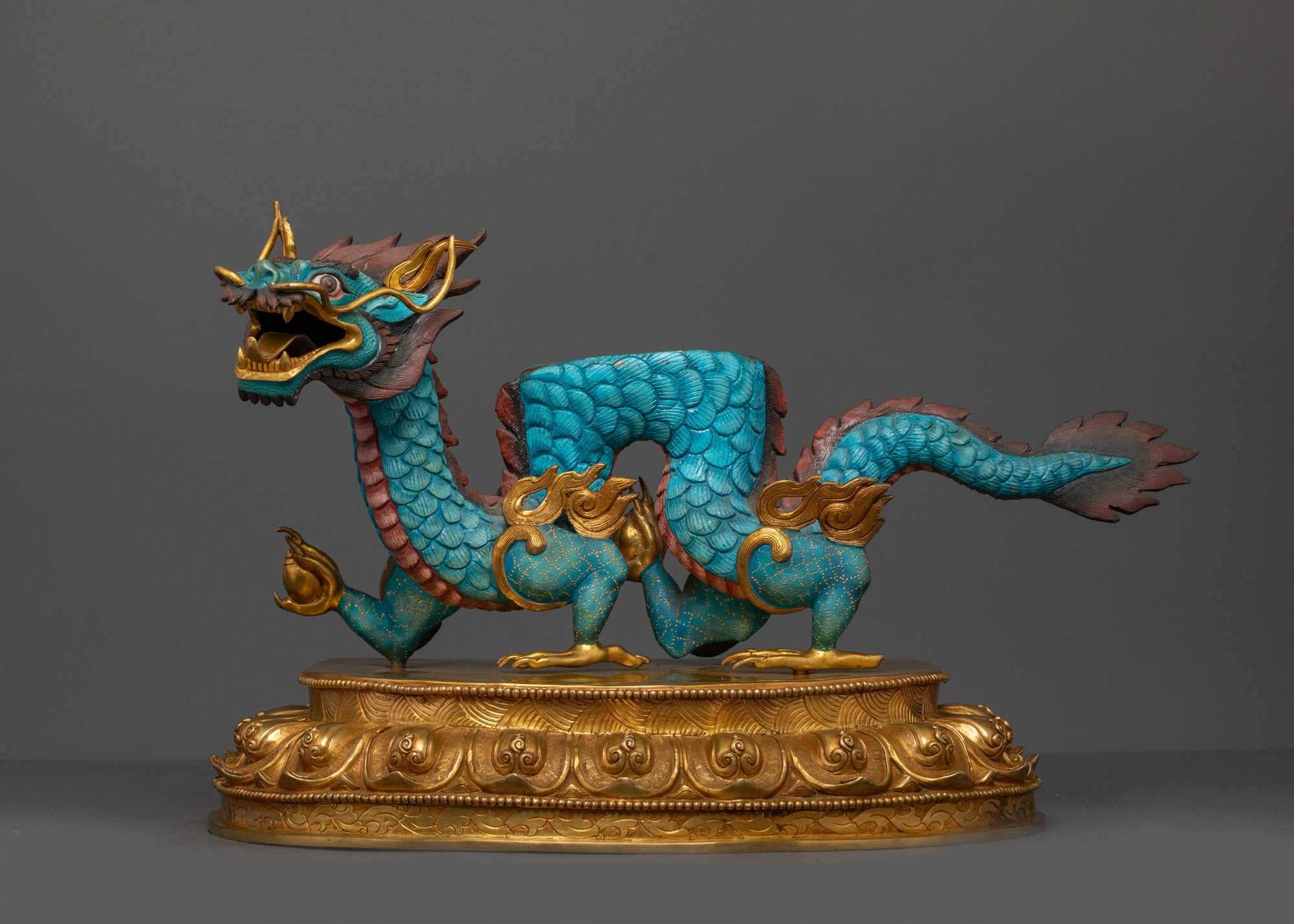 Wealth Deity White Dzambhala Statue | Prosperity Deity