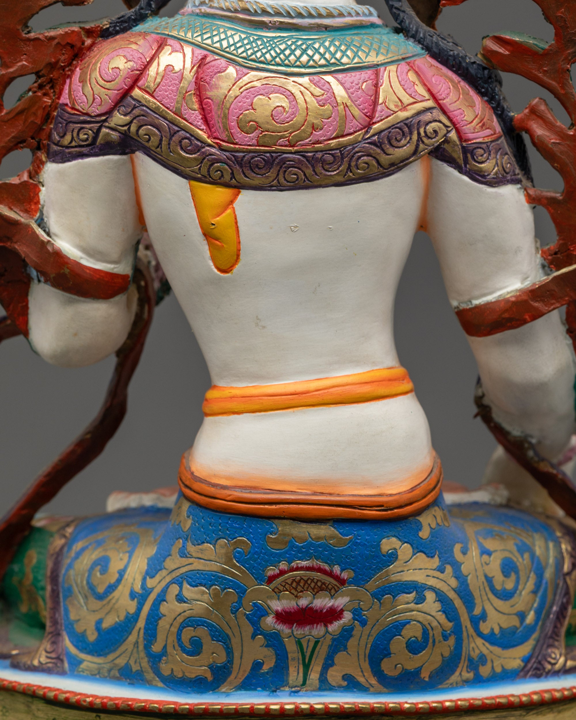 Seven-Eyed Jetsun Drolma Statue | Traditional Himalayan Spiritual Art