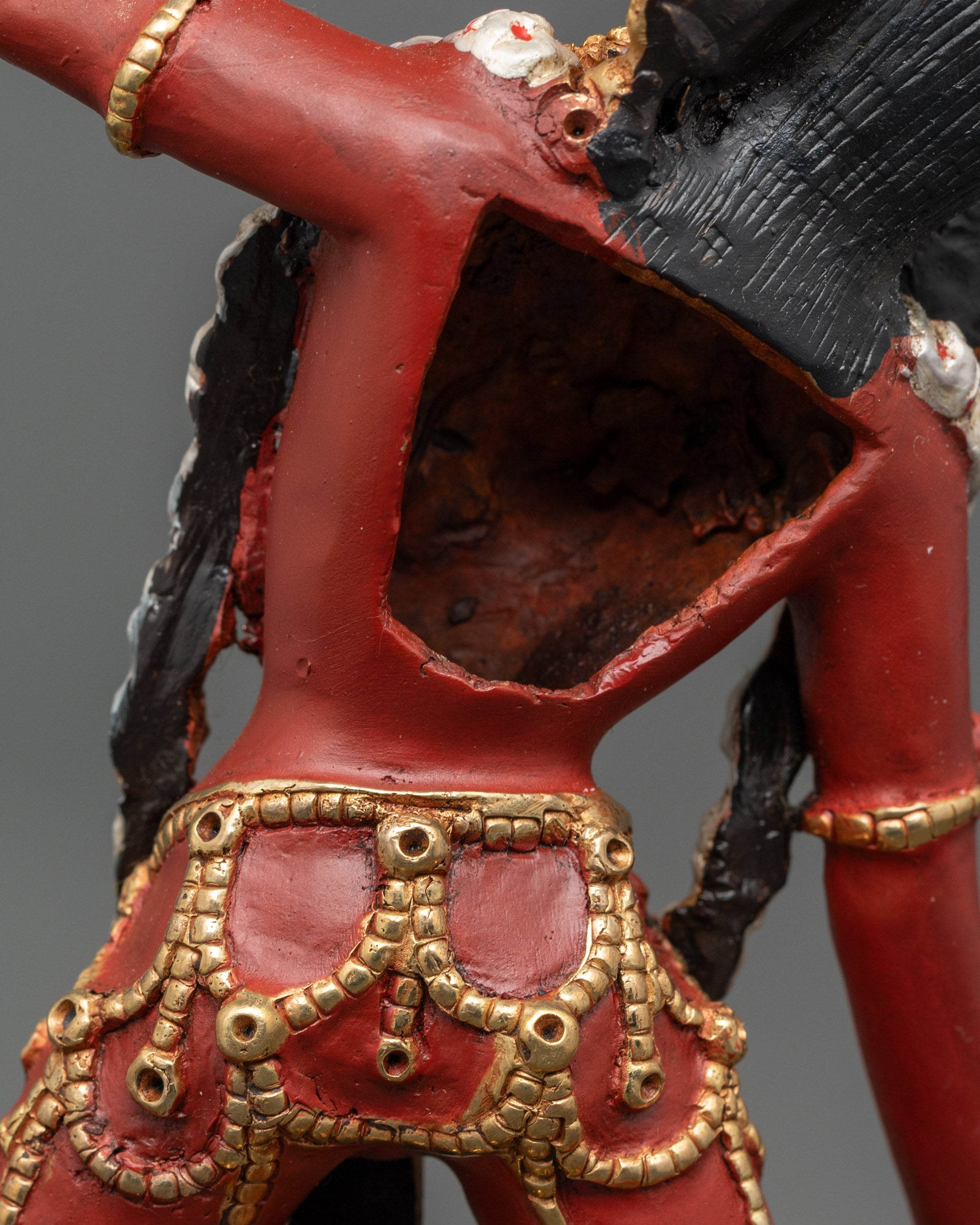 Tantric Vajrayogini Statue | Red Himalayan Goddess for Spiritual Energy