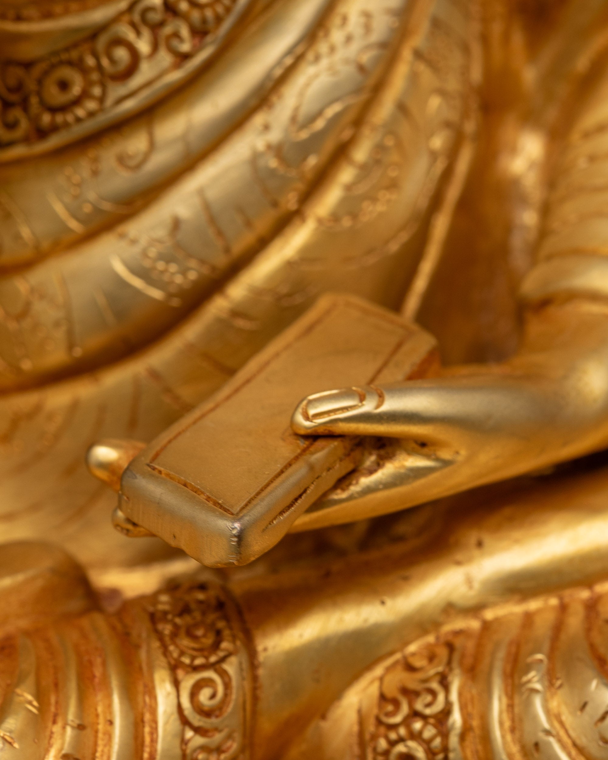 Lama Je Tsongkhapa Set | Handcrafted Buddhist Icons from Nepal