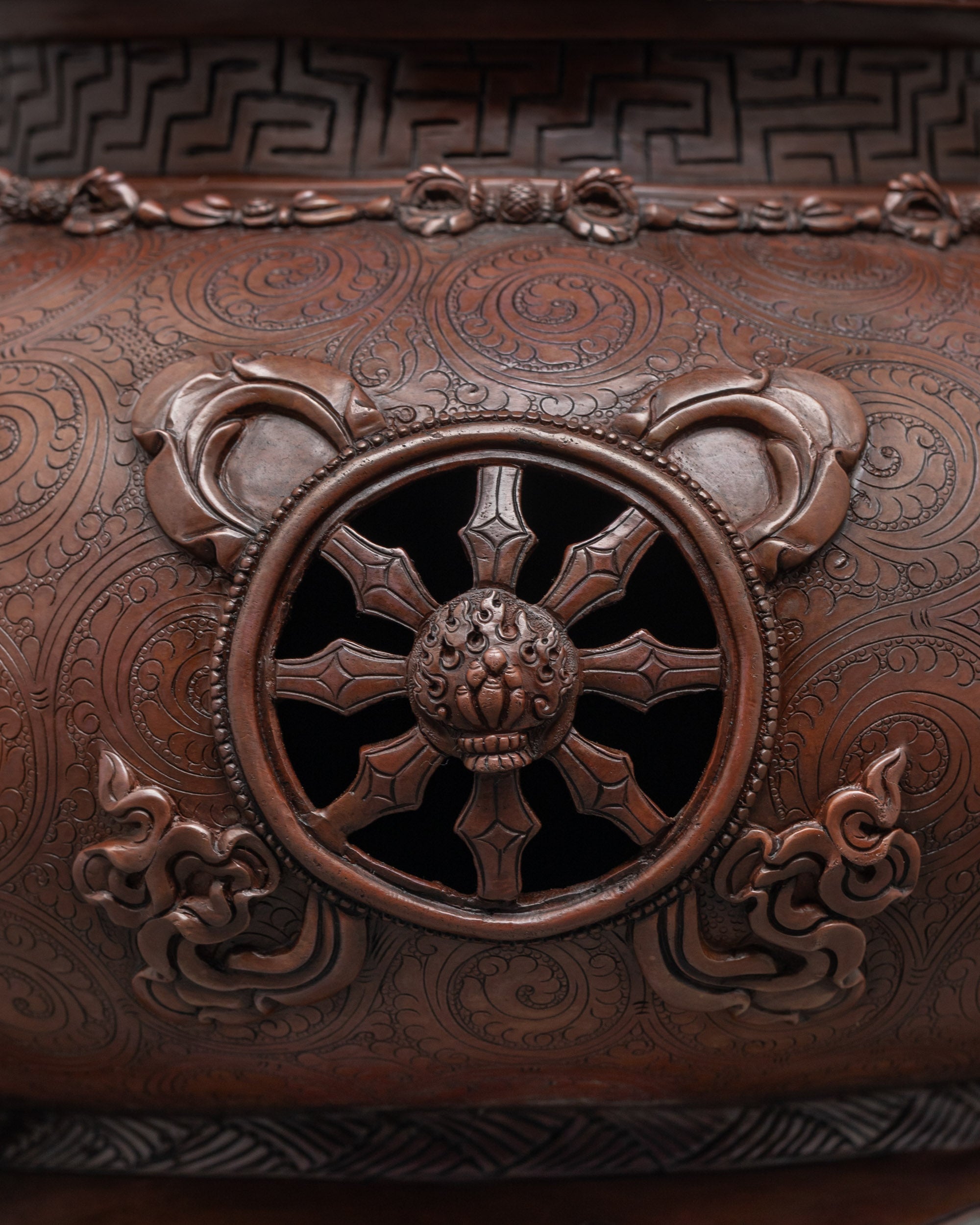 Oxidized Vajradhaka Statue | Spiritual Buddhist Decor from Nepal