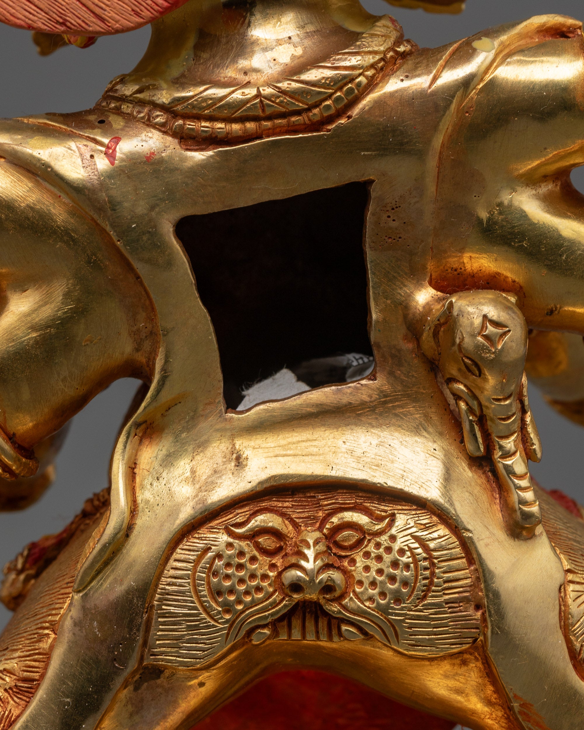 Wrathful Dharmapala Statue | Artisan-Crafted Himalayan Spiritual Art