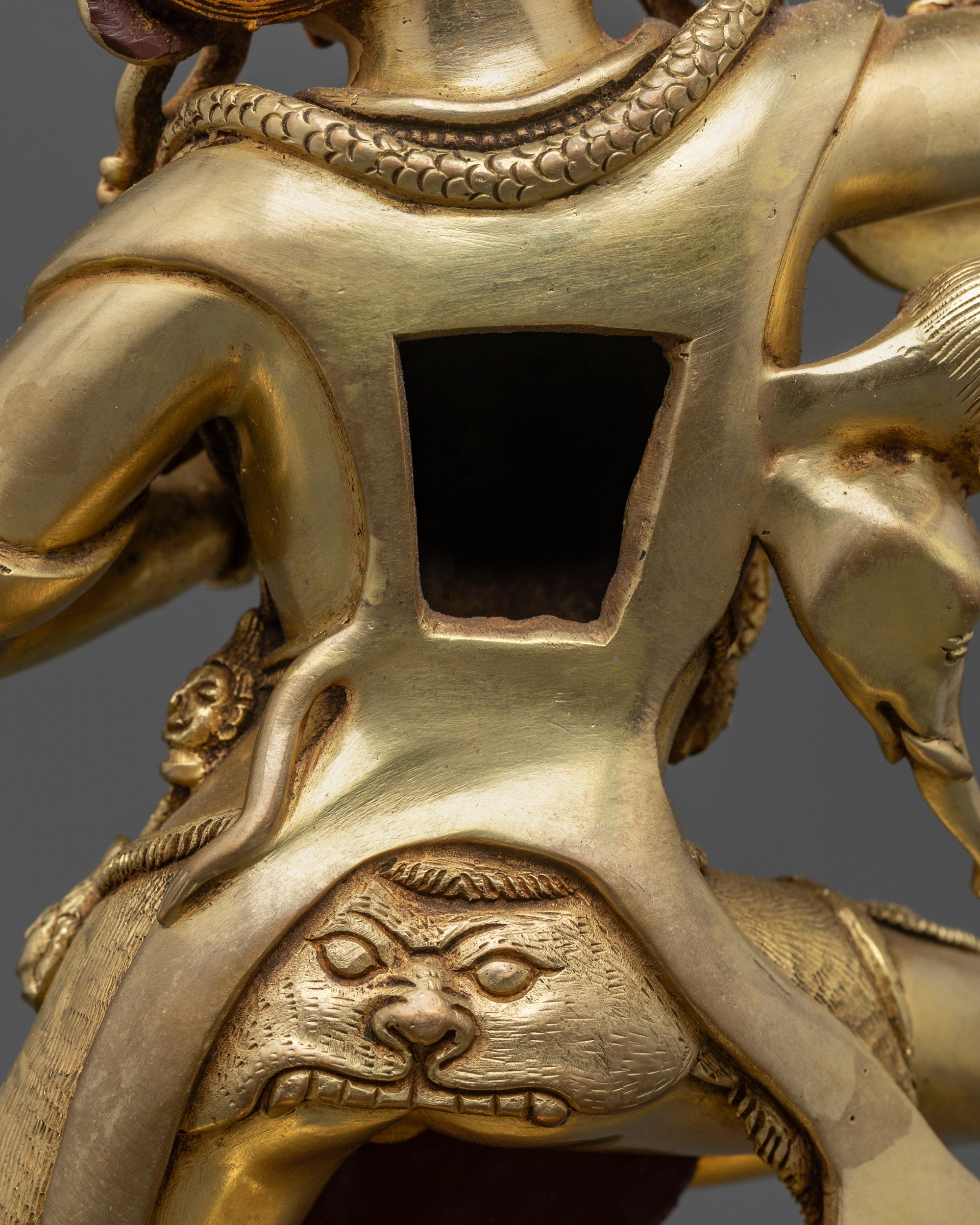 Goddess Troma Nagmo Statue | Wrathful Dakini Traditional Himalayan Art