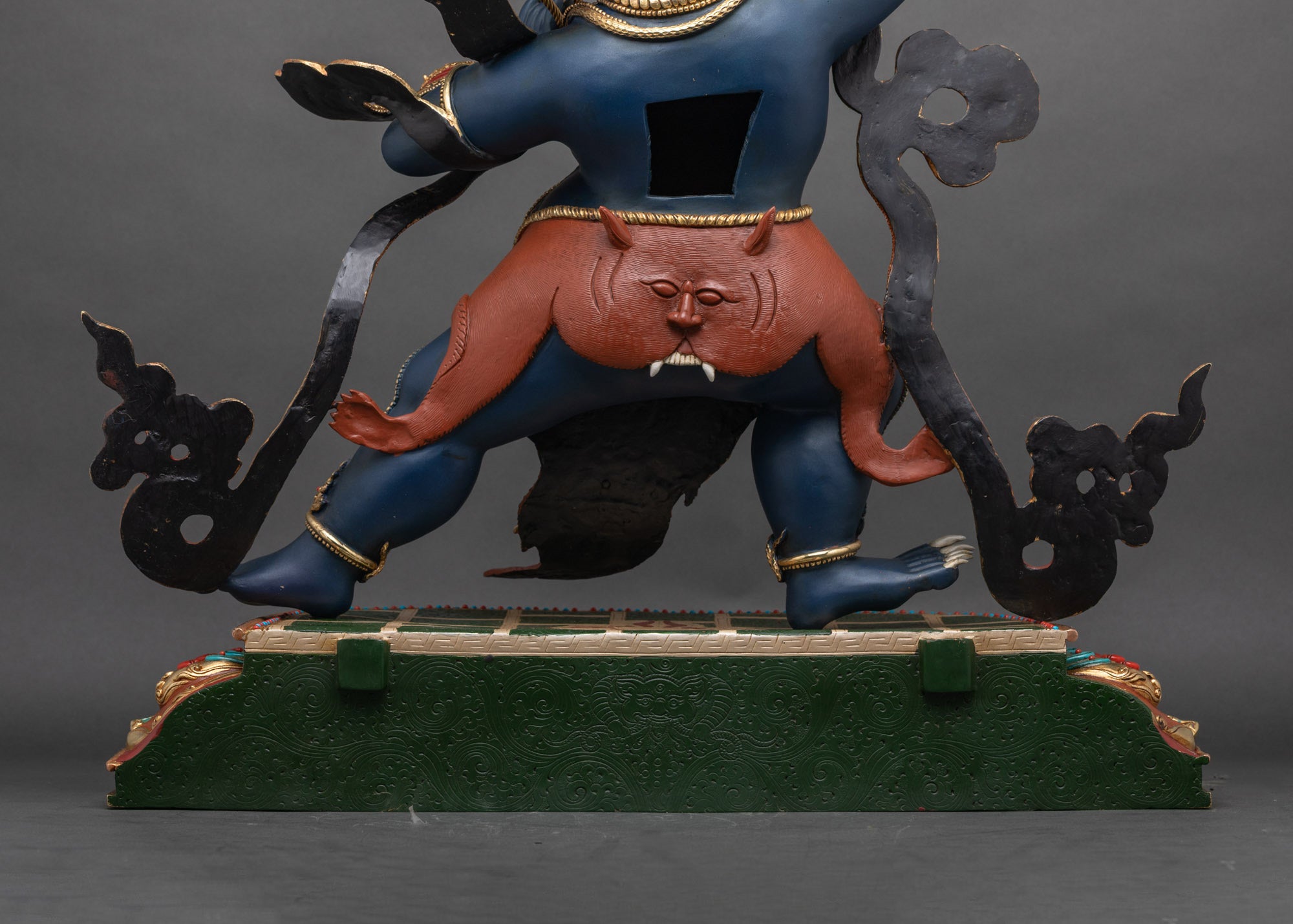 Large Vajrapani Statue | High-Quality Tibetan Vajra Protector Figurine