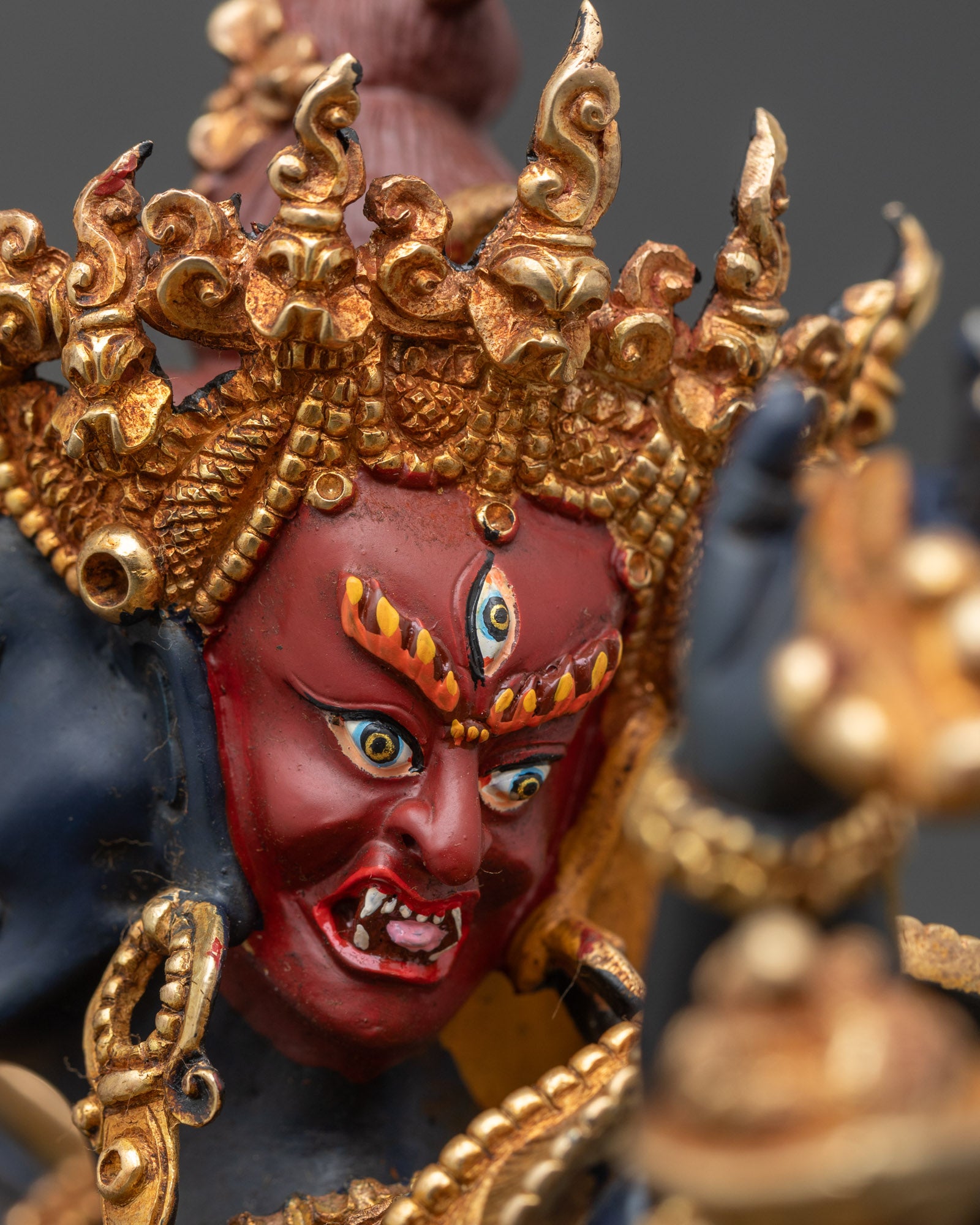 Chakrasamvara Statue with Consort | Yab-Yum Buddhist Sculpture