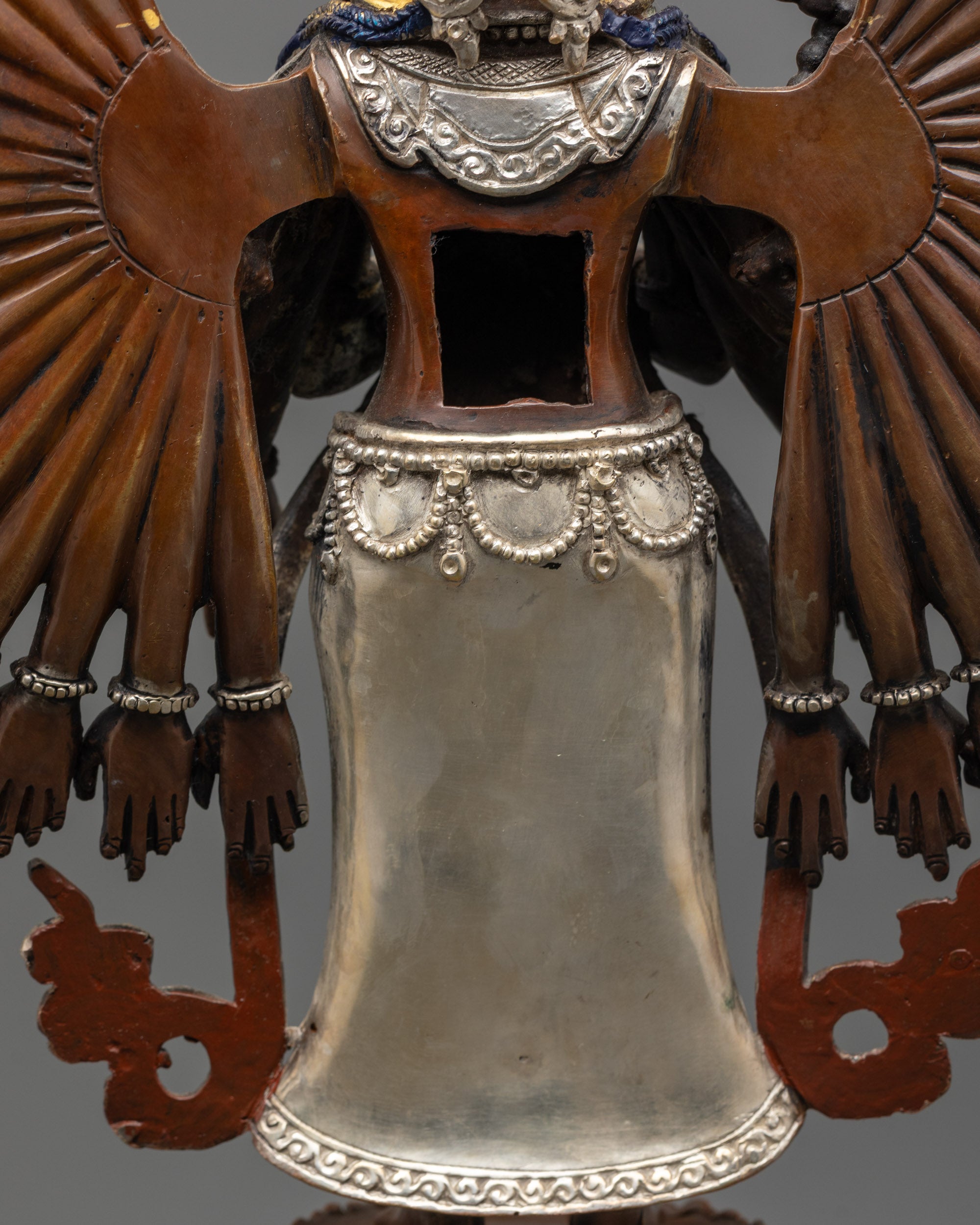 Oxidized 1000 Armed Chenrezig Statue | Spiritual Sculpture from Nepal