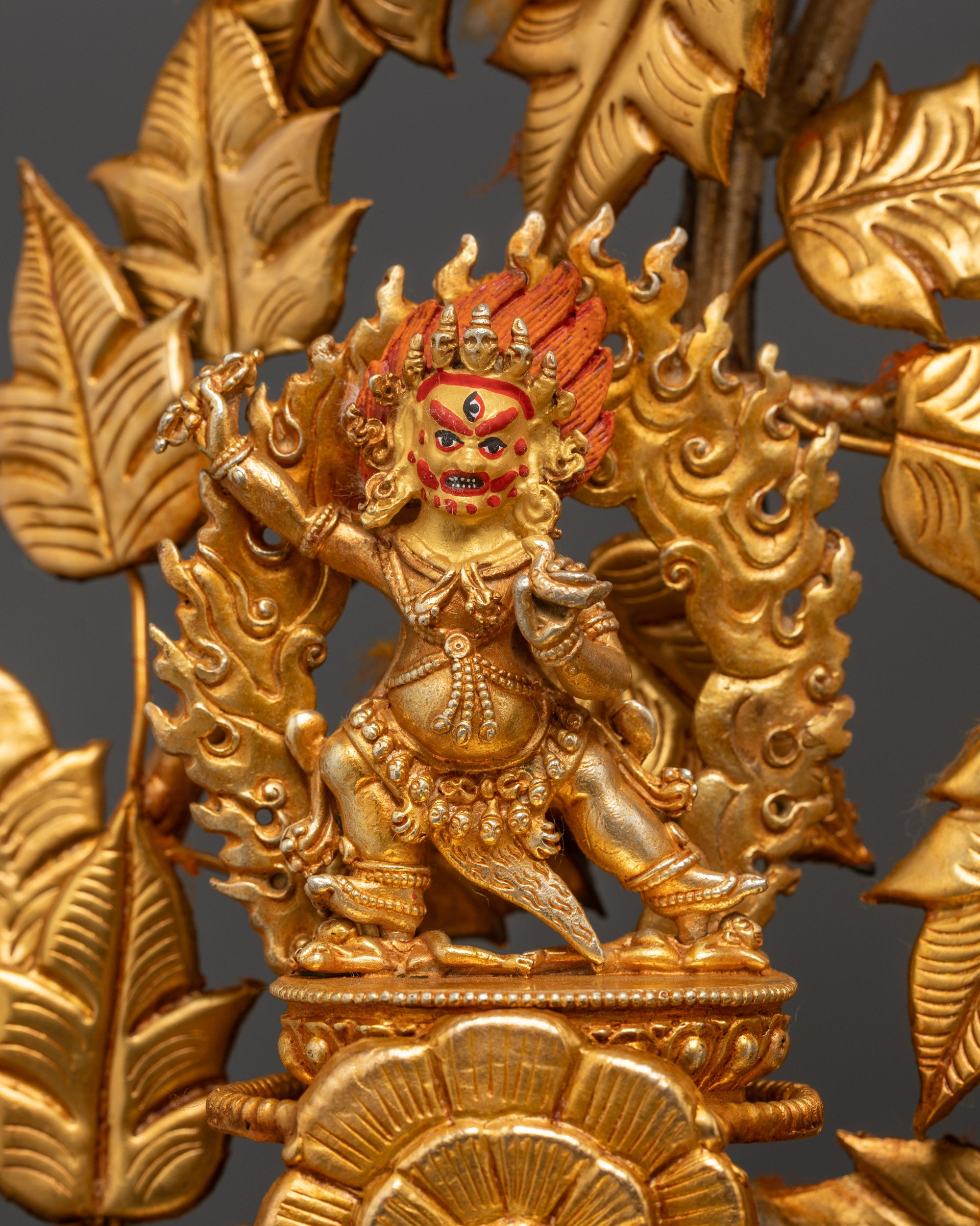 Authentic Guru Sangey Set Statue | Himalayan Buddhist Sculpture