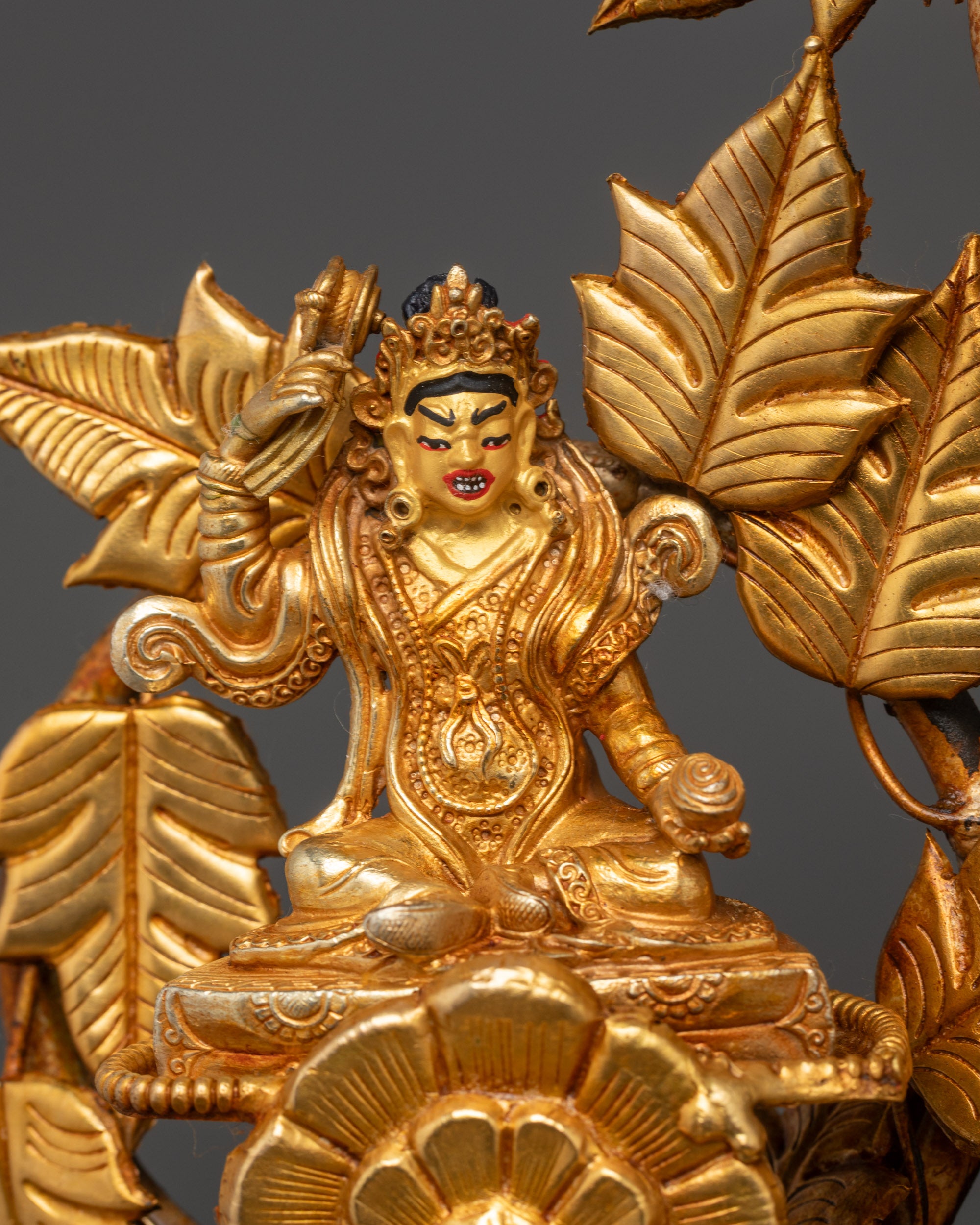 Authentic Guru Sangey Set Statue | Himalayan Buddhist Sculpture