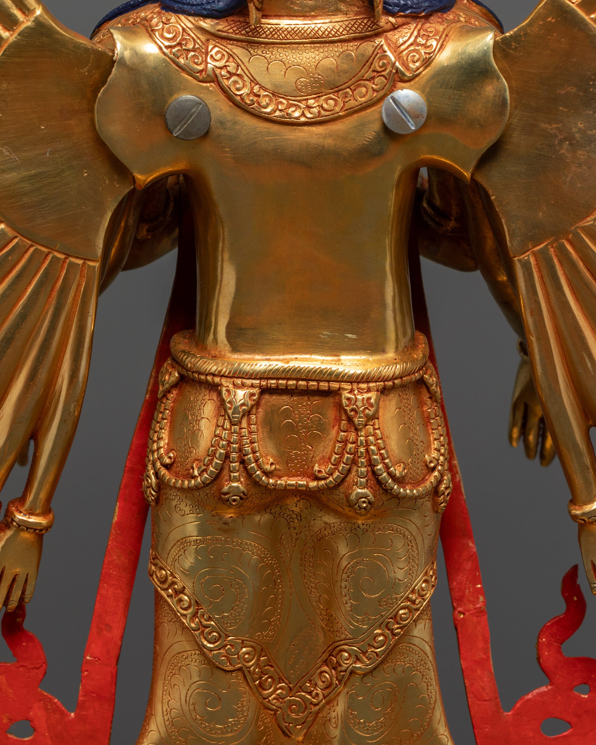 1000-Armed Guan Yin Sculpture | Traditional Nepalese Artwork